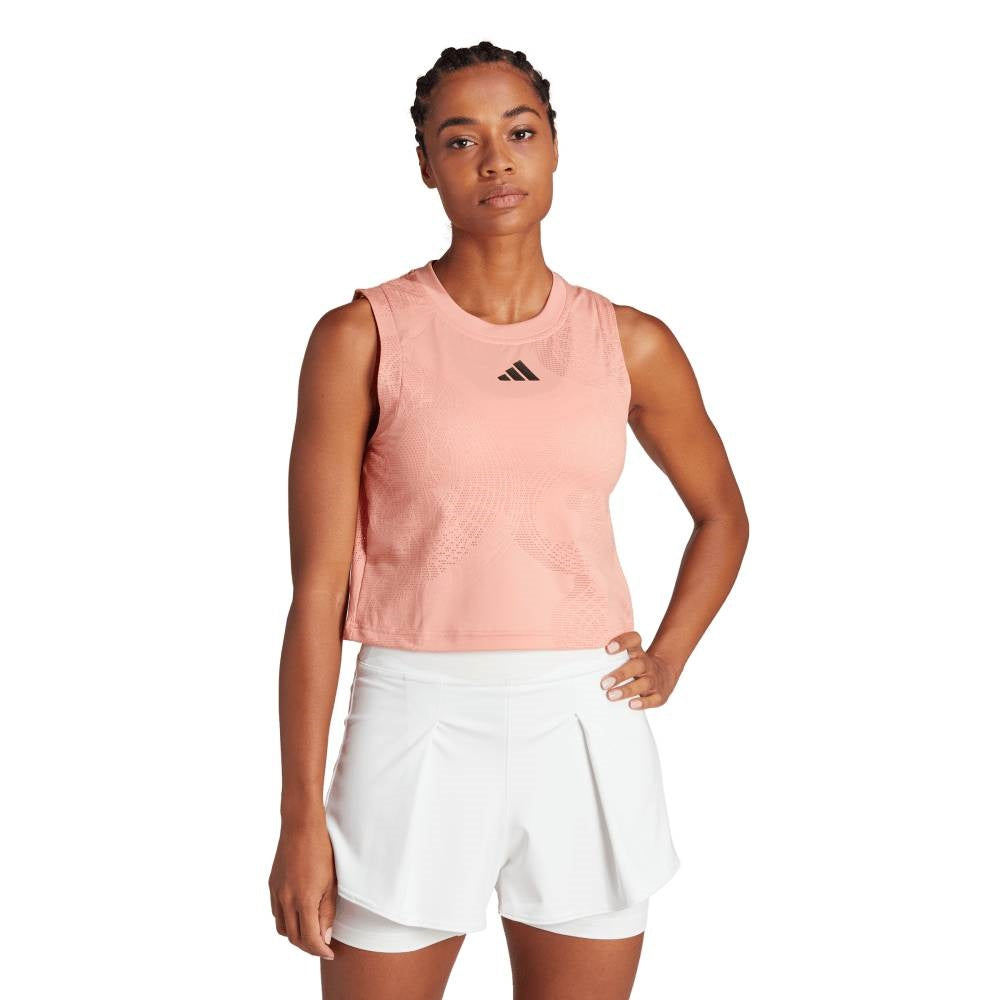 adidas Women's London Match Tank Top (Clay)