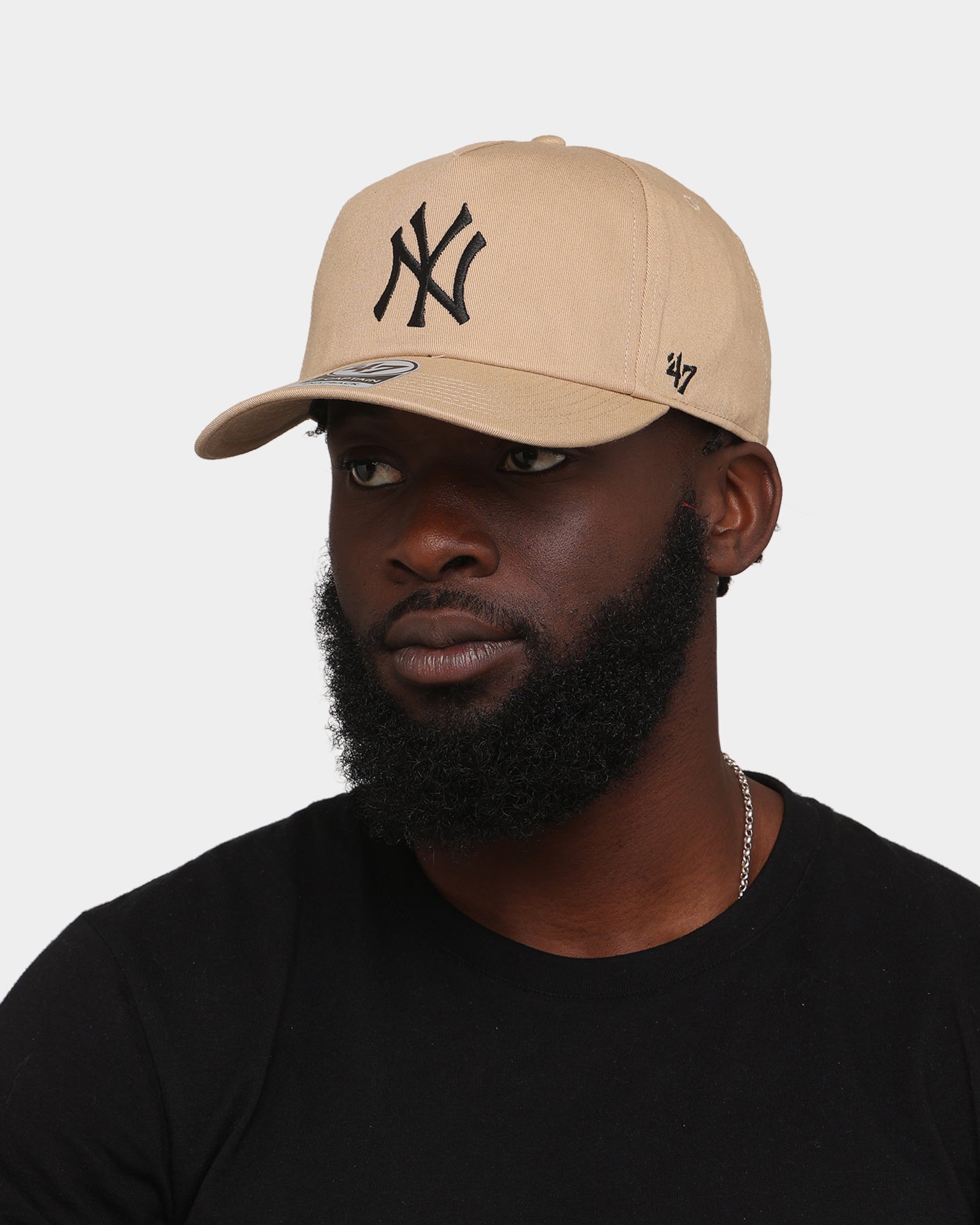 47 Brand New York Yankees Nantasket Captain DTR Snapback Khaki、mySite、zt4zffjzw