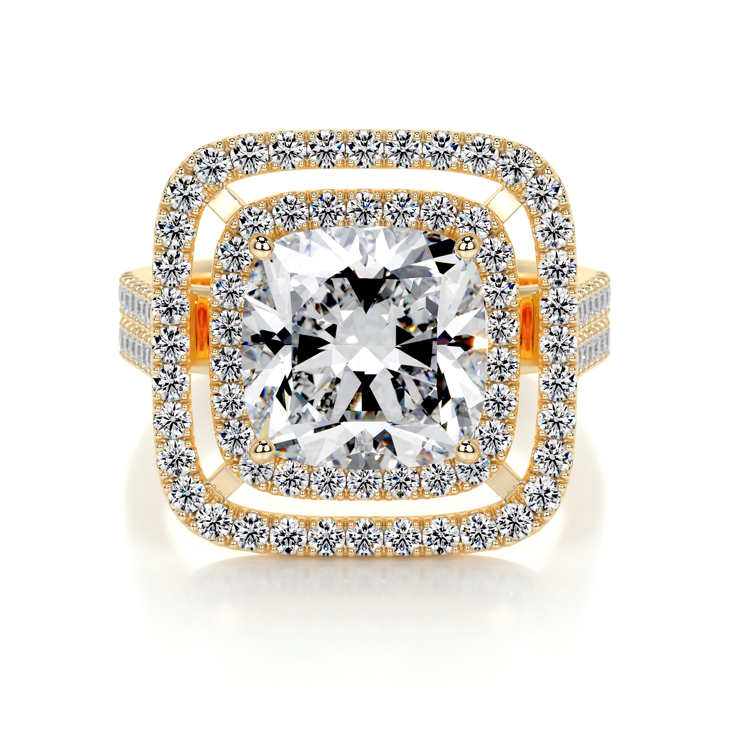 Piper Lab Grown Diamond Ring - 18K Yellow Gold、mySite、hinf8tx79