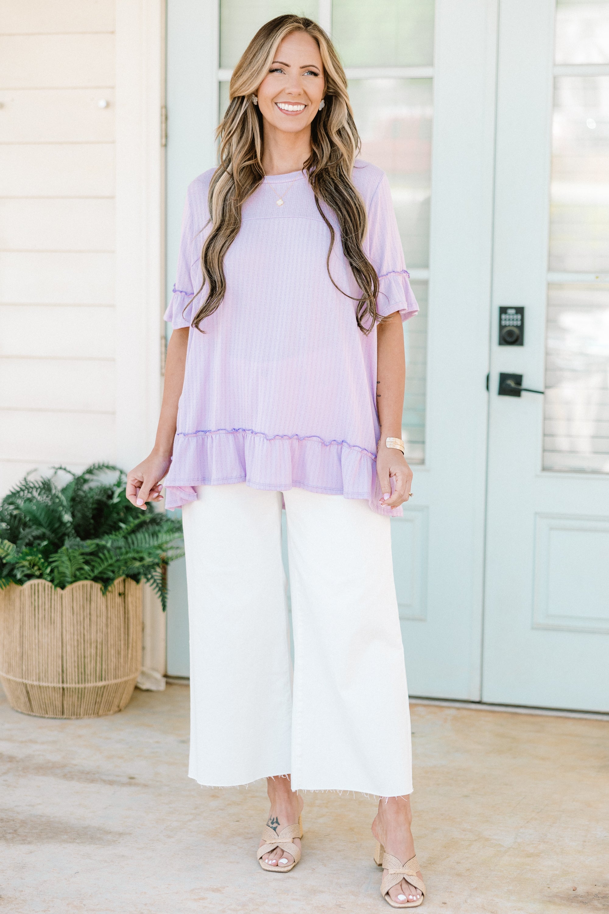  With All Honesty Top, Lavender、mySite、justintrudeaud