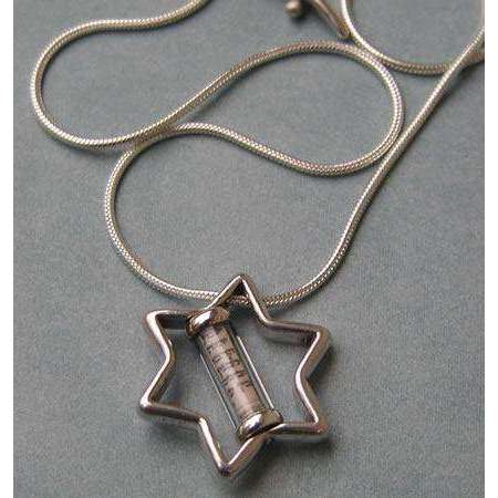 Michael Bromberg Star of David Mezuzah Charm、mySite、topwebapps