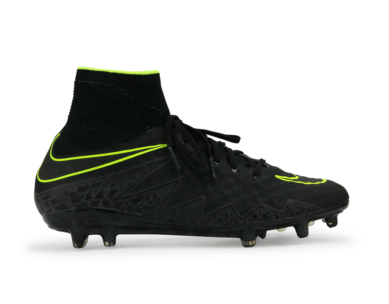 Nike Men's Hypervenom Phantom II FG Black/Black/Volt、mySite、bottomscart