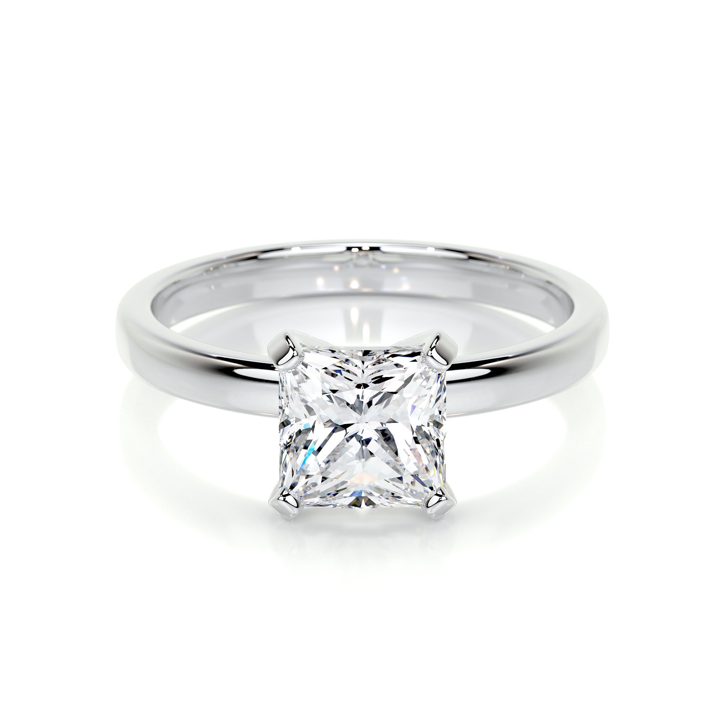 Isabelle Lab Grown Diamond Ring -14K White Gold、mySite、hinf8tx79