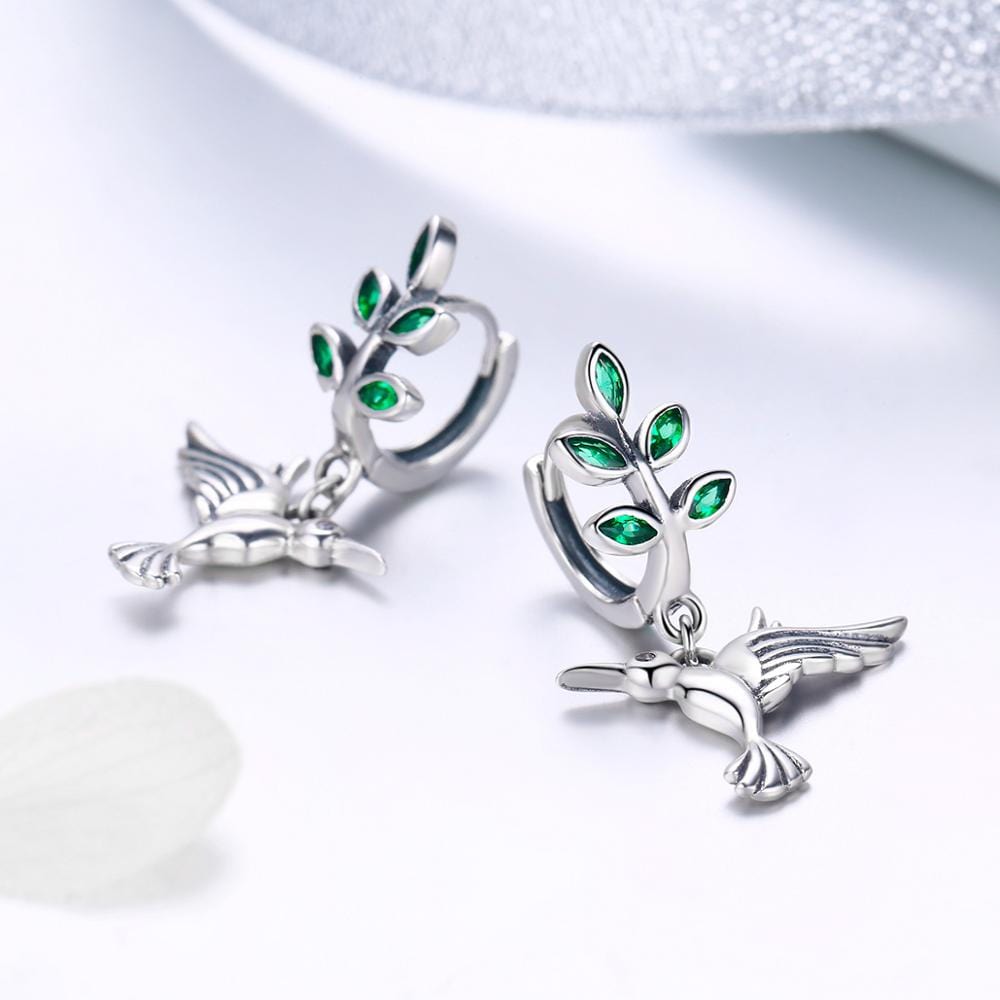 Sterling Silver Hummingbird Jewelry: Necklace, Earrings, Ring or SET!、mySite、g9winljtr