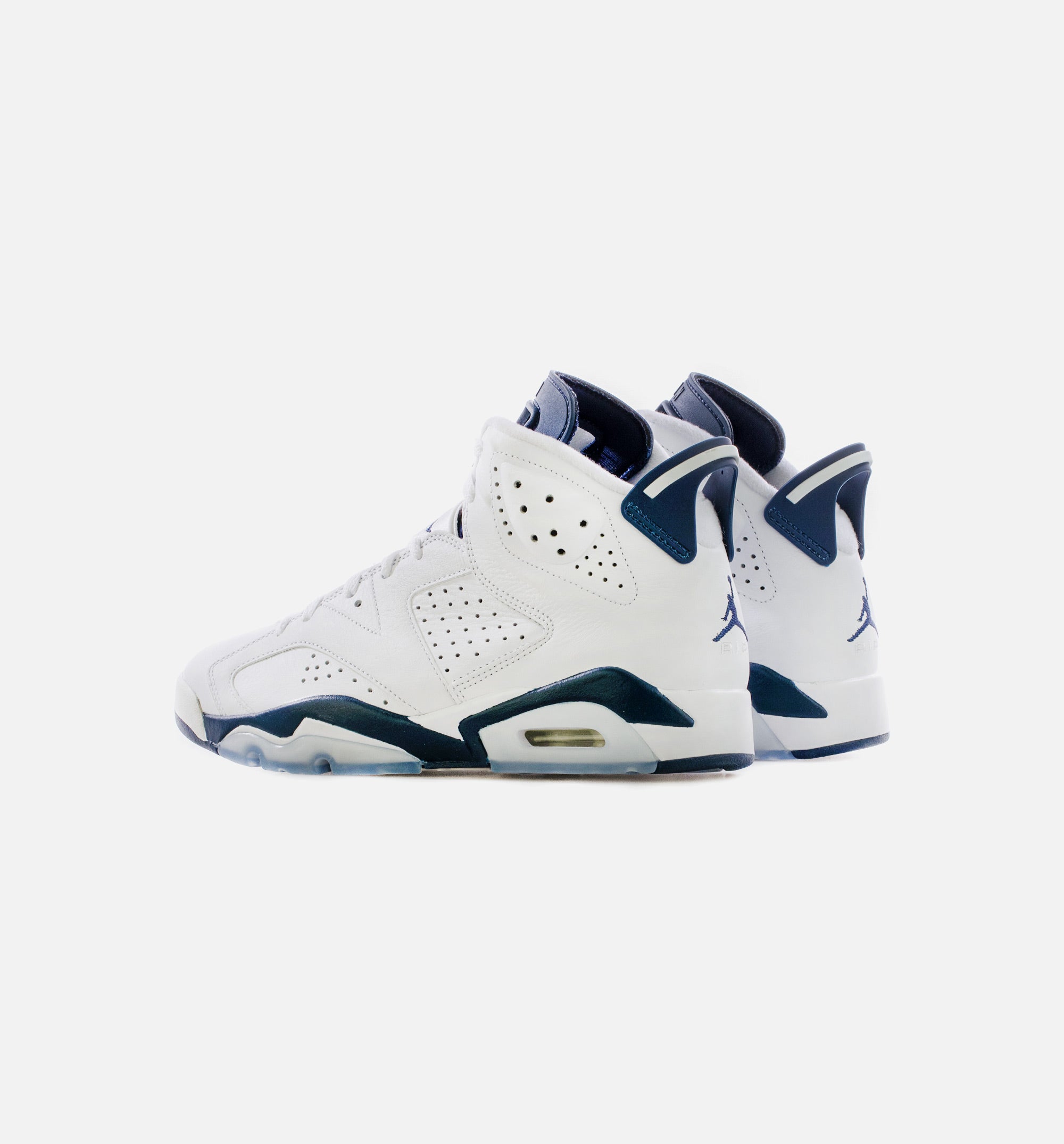 Air Jordan 6 Midnight Navy Mens Lifestyle Shoe - White/Navy Free Shipping、mySite、dreamappss