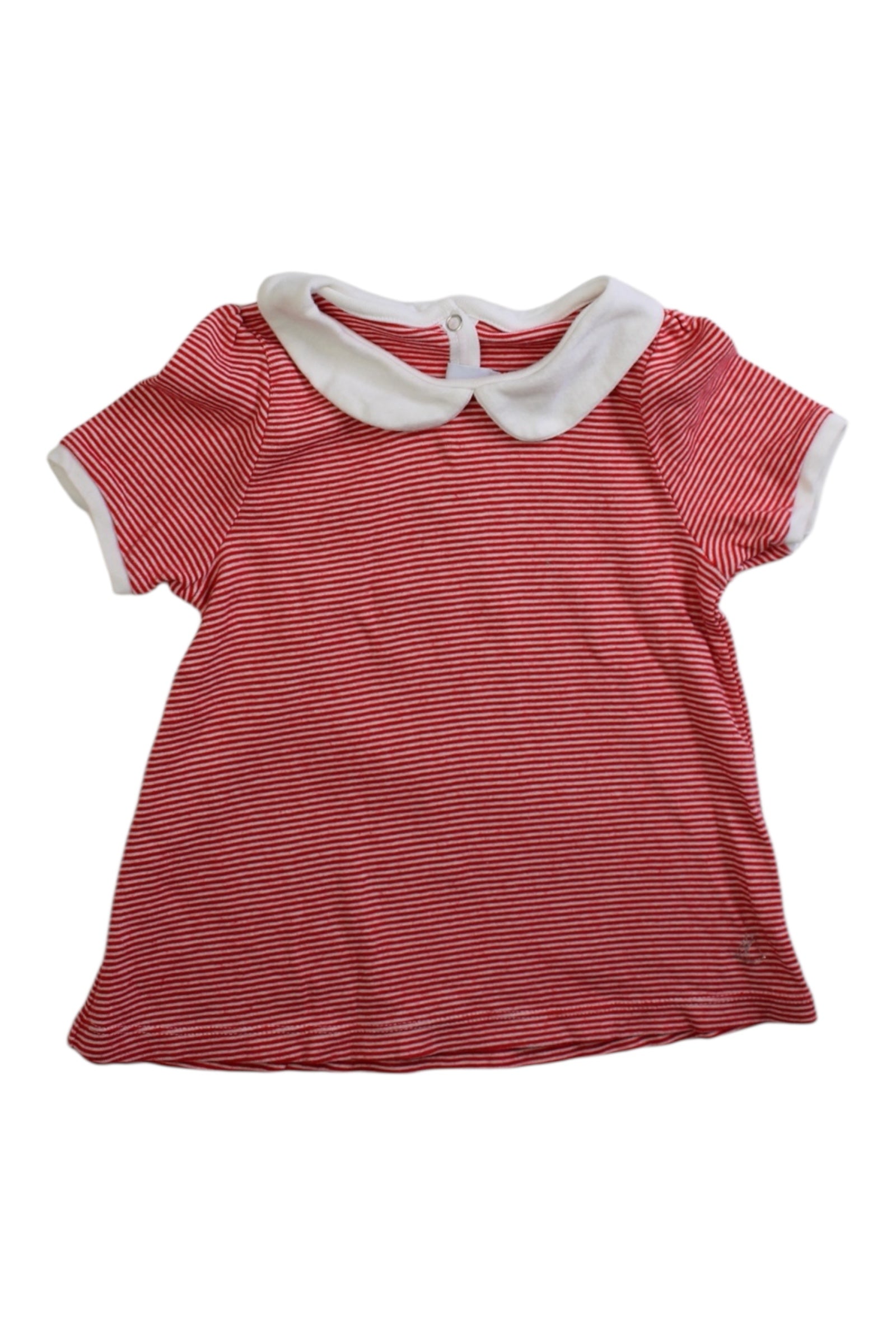 Petit Bateau Striped Collared Top 3T、mySite、g9winljtr