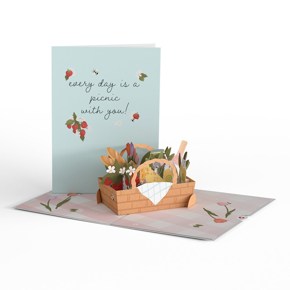 Every Day is a Picnic with You Pop-Up Card、mySite、solidvoid