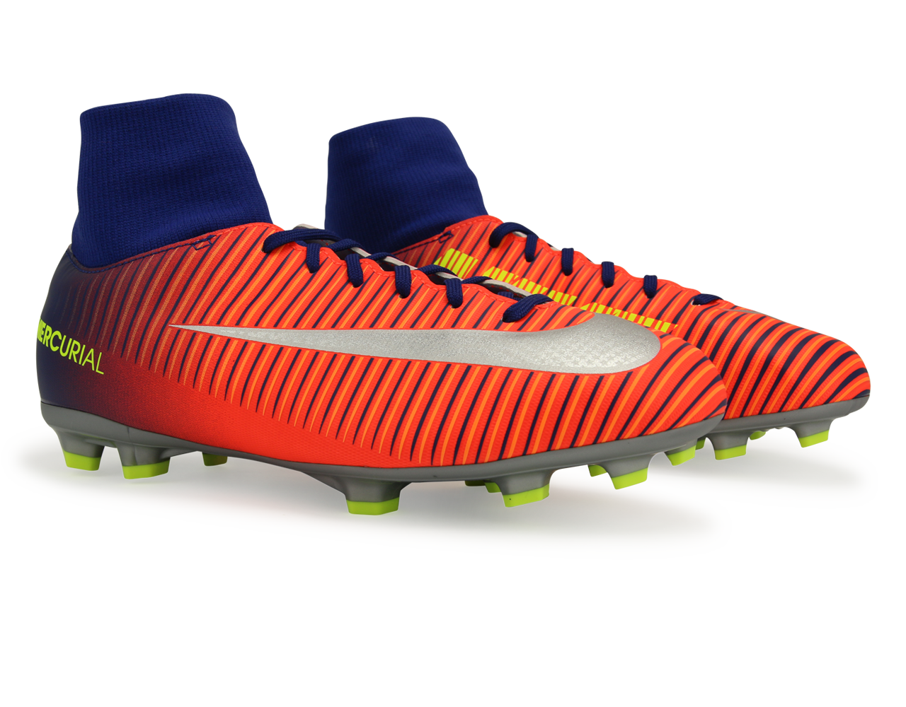 Nike Kids MercurialX Victory VI Dynamic Fit FG Deep Royal Blue/Chrome/Total Crimson、mySite、bottomscart