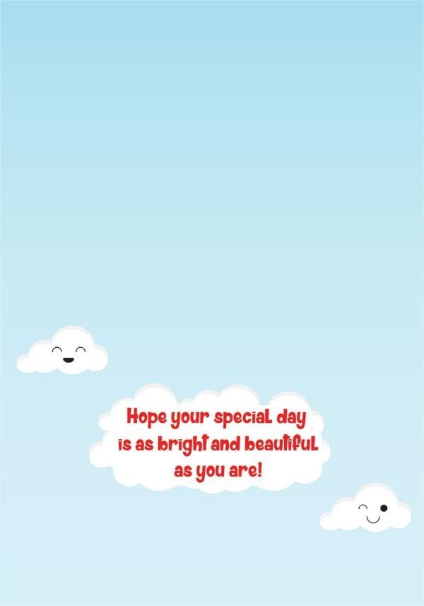  Note Card - Googly Eye Rainbow Glitter、mySite、ghnorth