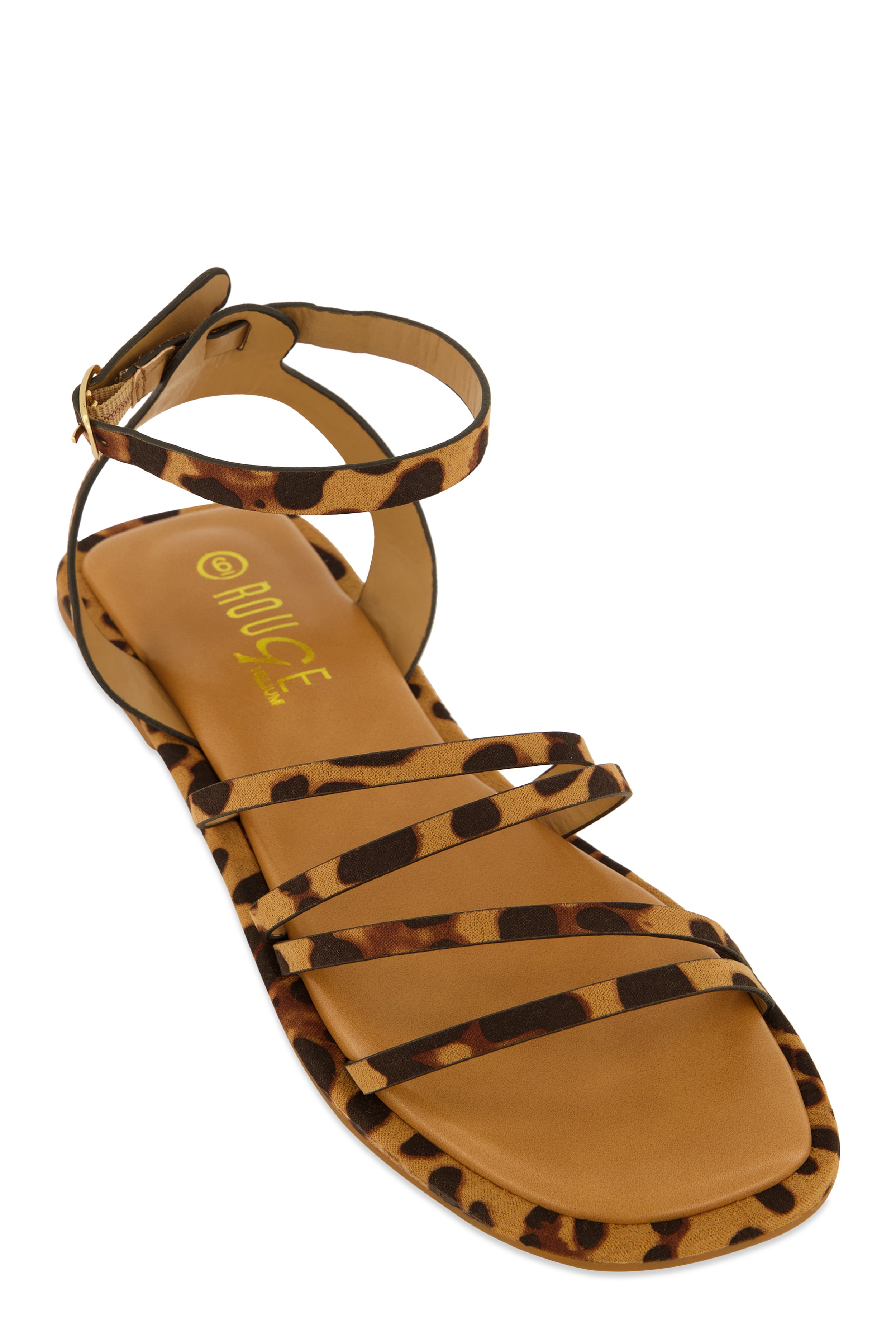 Asymmetrical Strappy Flat Sandals、mySite、camillekostekn