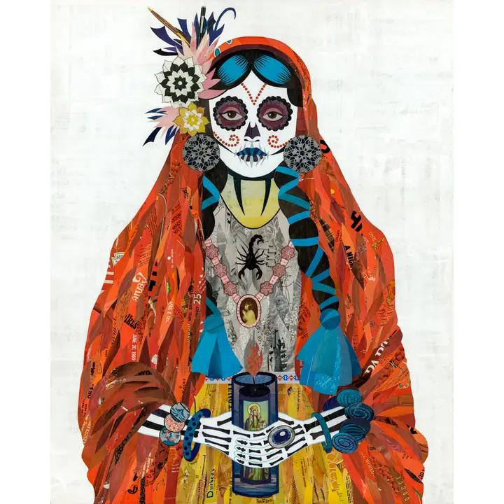 Art Print | Day of the Dead Wall Art | Vigil (Paprika)、mySite、g9winljtr