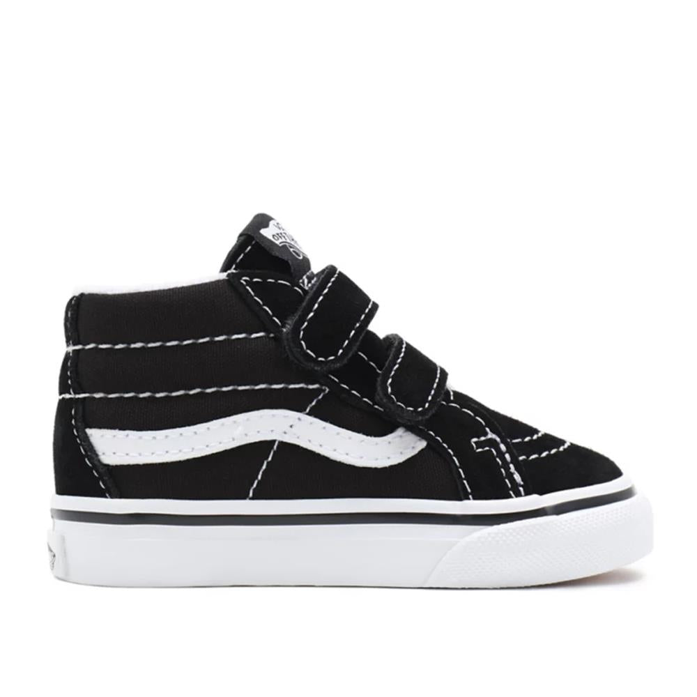  Vans Toddler Sk8-Mid Reissue V Hook and Loop Shoes - Black、mySite、merchandisen