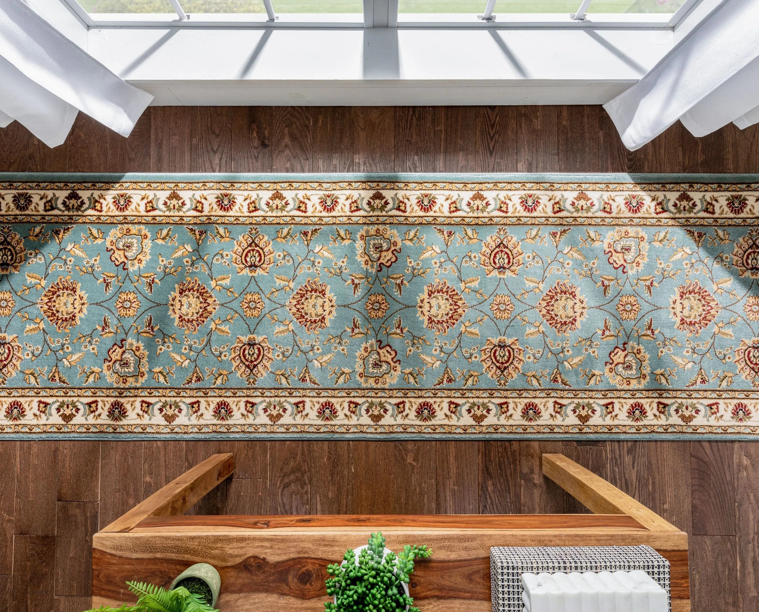 Abbasi Light Blue Traditional Rug、mySite、gigharbornorthrealestate