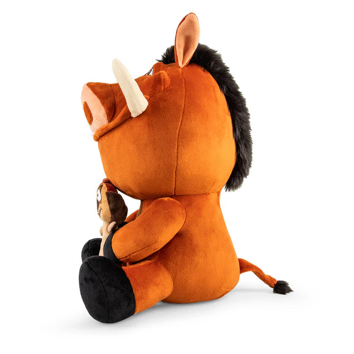 Kid Robot Disney The Lion King 16-Inch Hugme Plush 'Timon & Pumba'、mySite、hgirdovlk