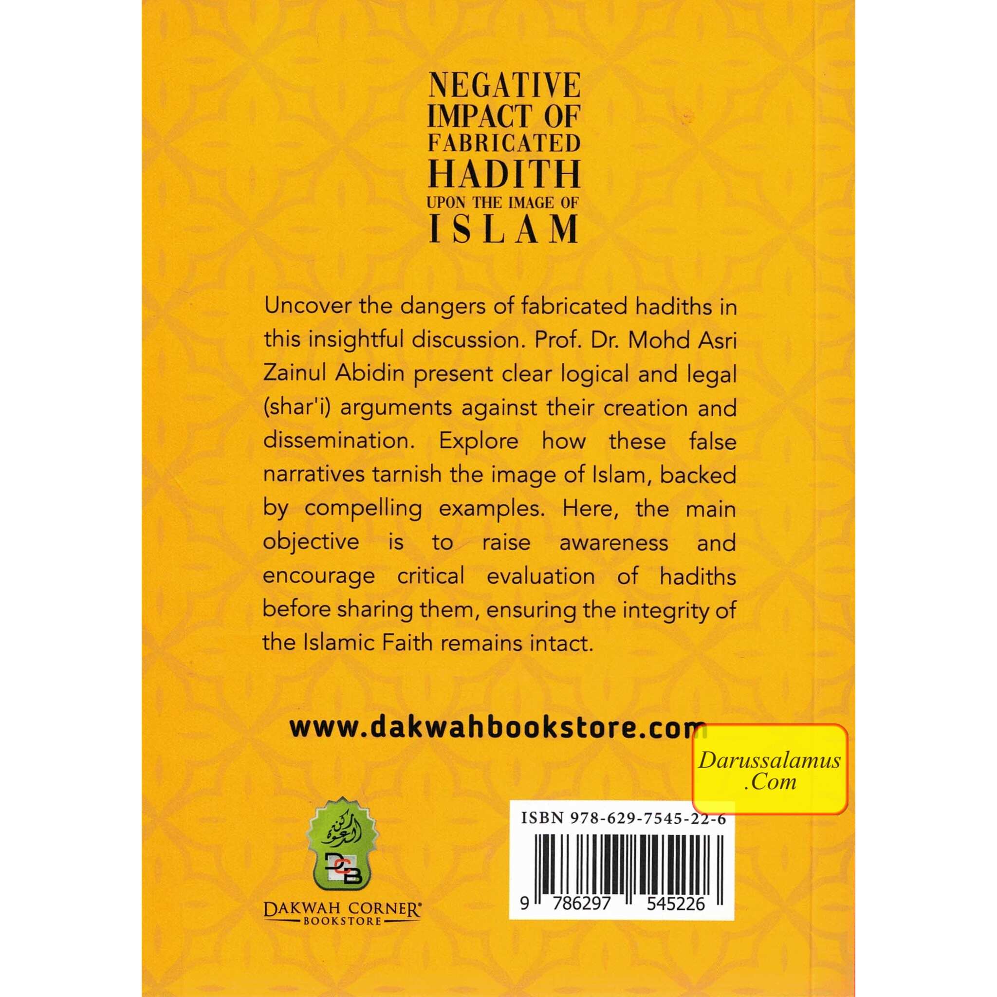 Negative Impact of Fabricated Hadith upon the Image of Islam、mySite、topwebapps
