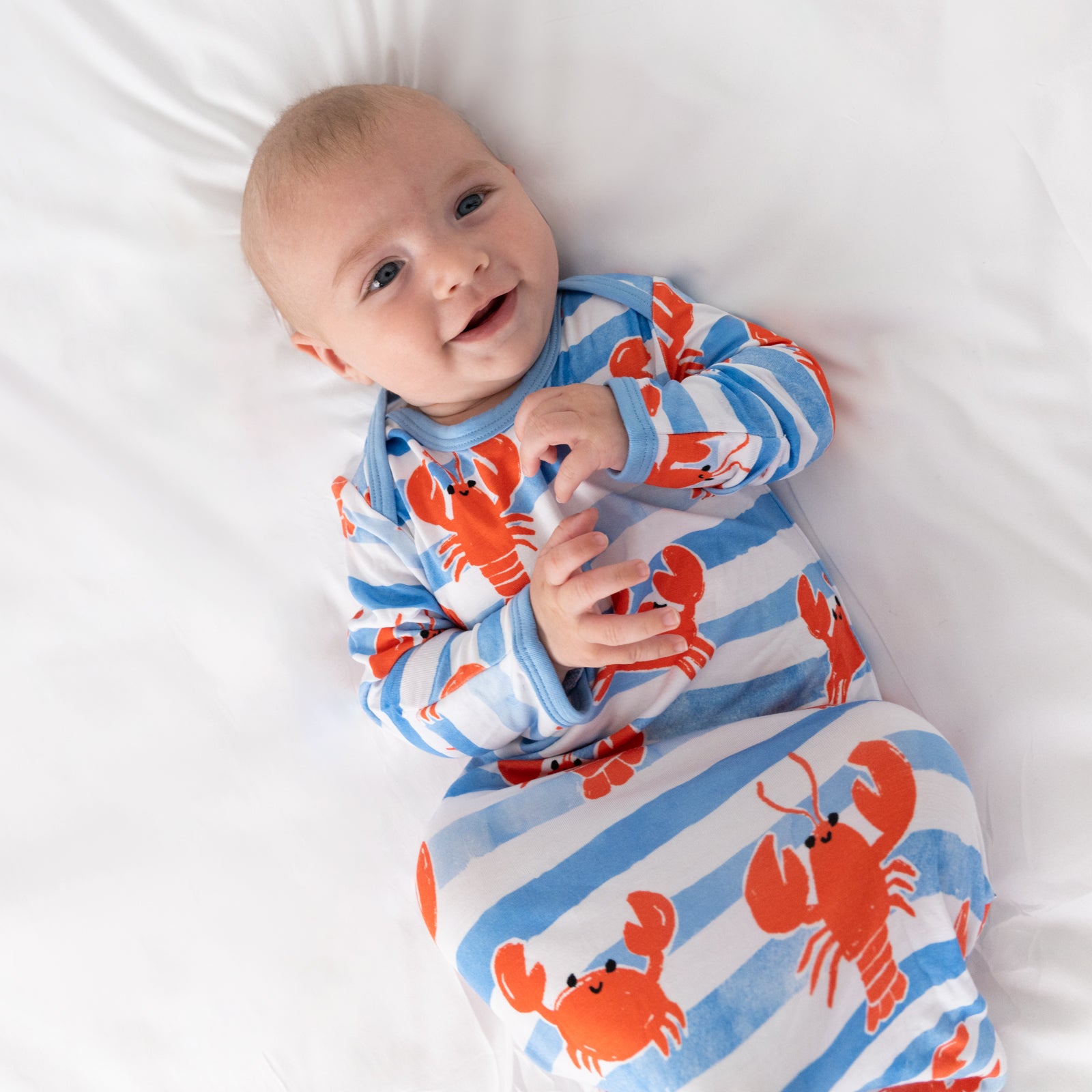 Crustacean Crew Infant Gown、mySite、g9winljtr