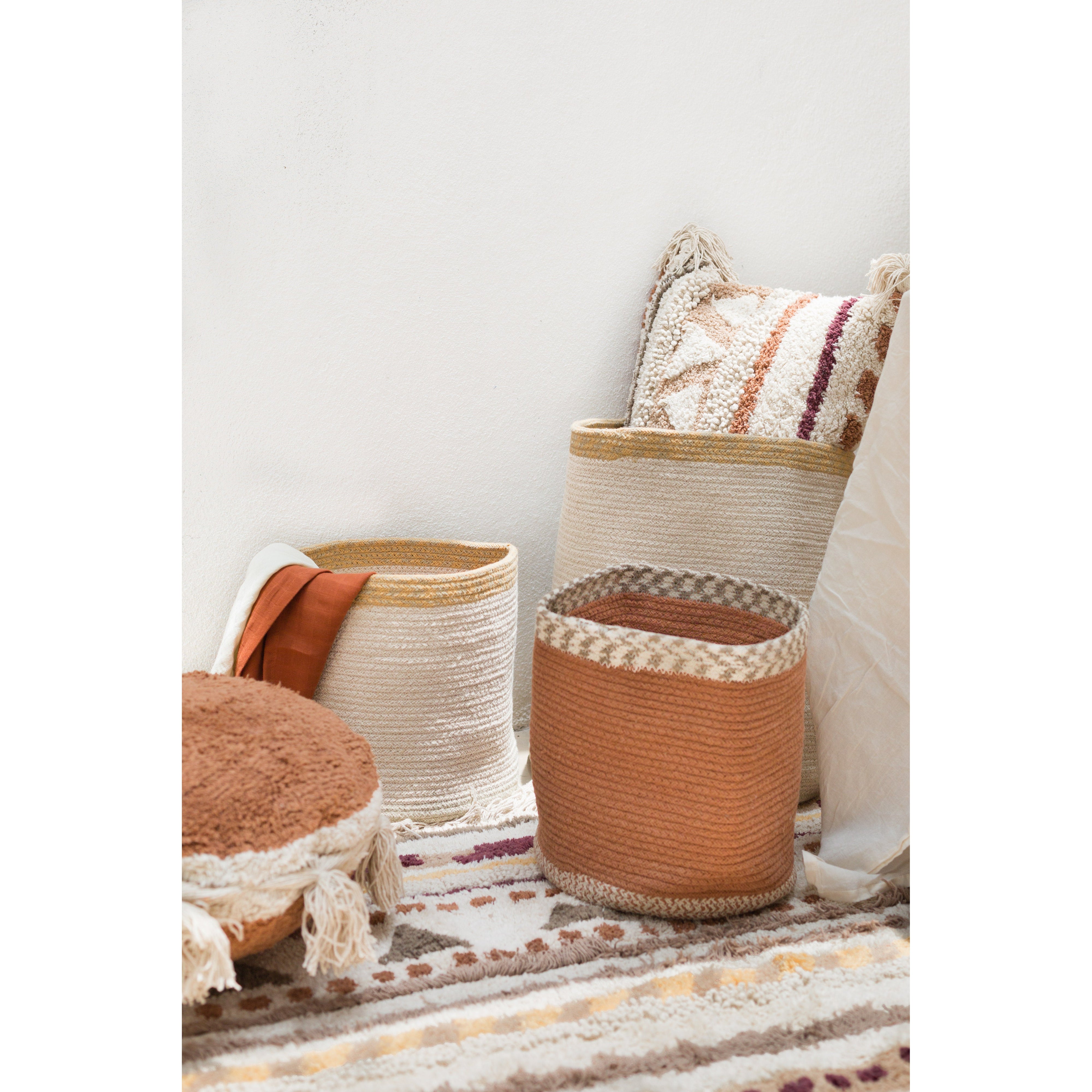 Nomad Sind Terracotta Floor Cushion、mySite、gigharbornorthrealestate