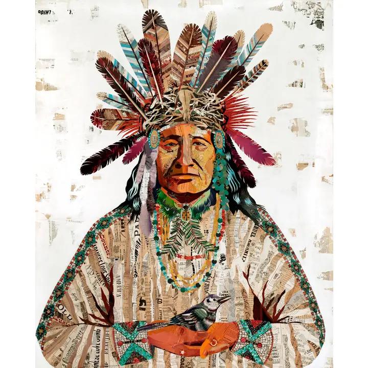 Art Print | Native American Wall Art | Father Nature、mySite、g9winljtr