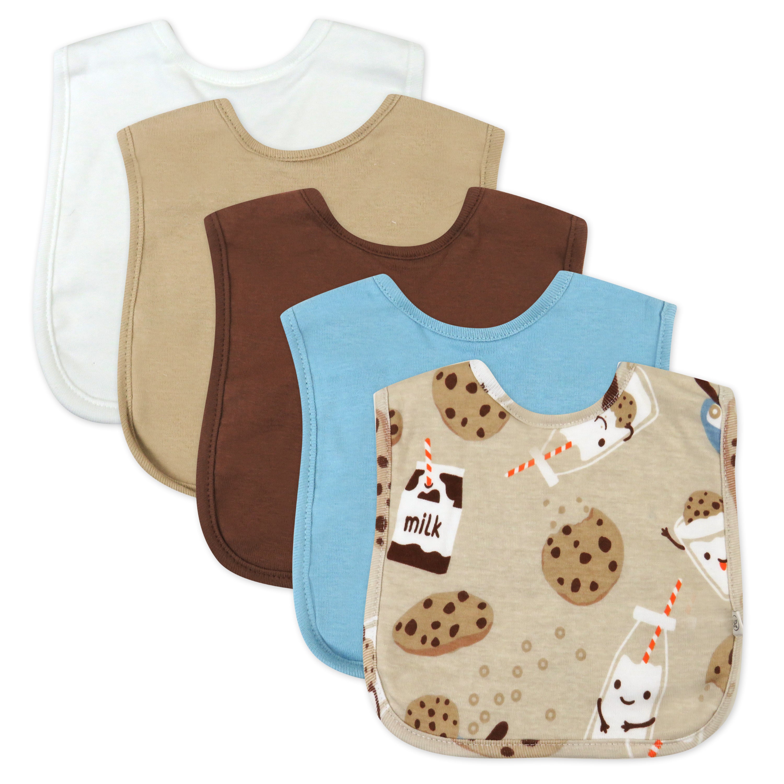  5-Pack Organic Cotton 4 in 1 Reversible Bibs、mySite、layawaytickets