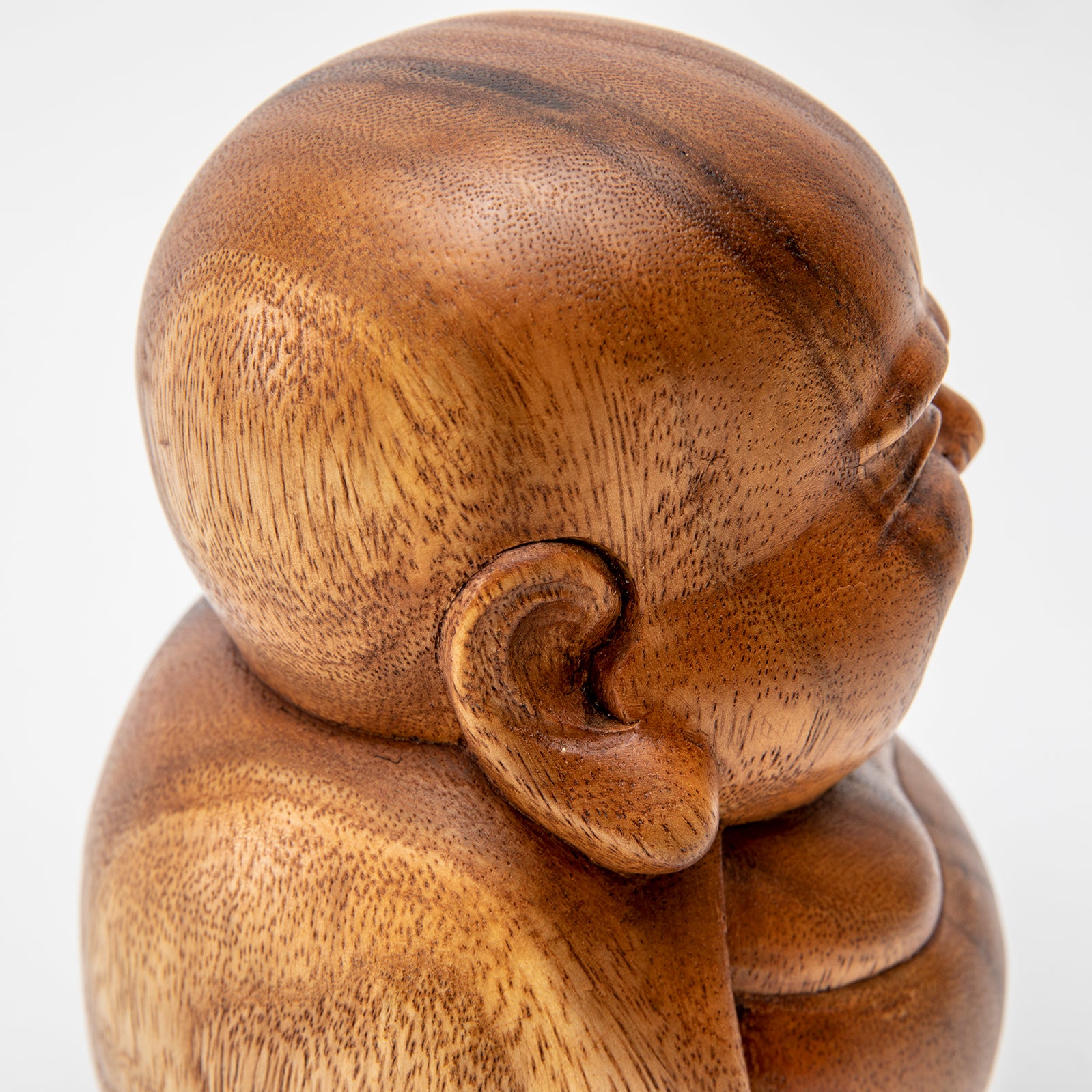 Wooden Laughing Buddha Statue、mySite、topwebapps