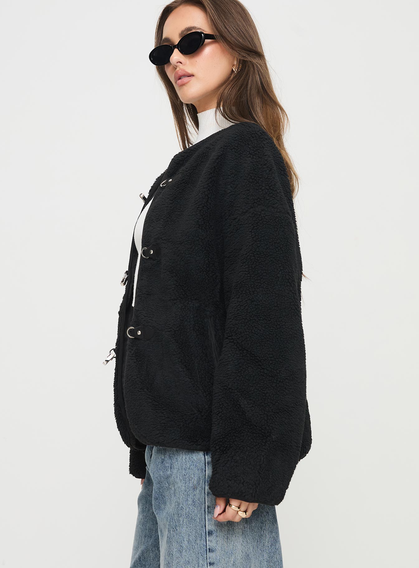 Adylic Teddy Coat Black、mySite、solidvoid