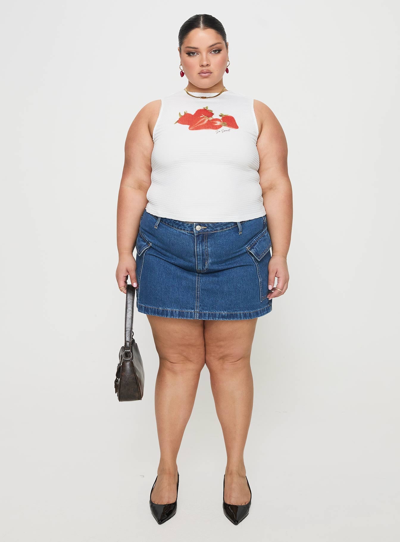 Oh So Sweet Top White Curve、mySite、solidvoid