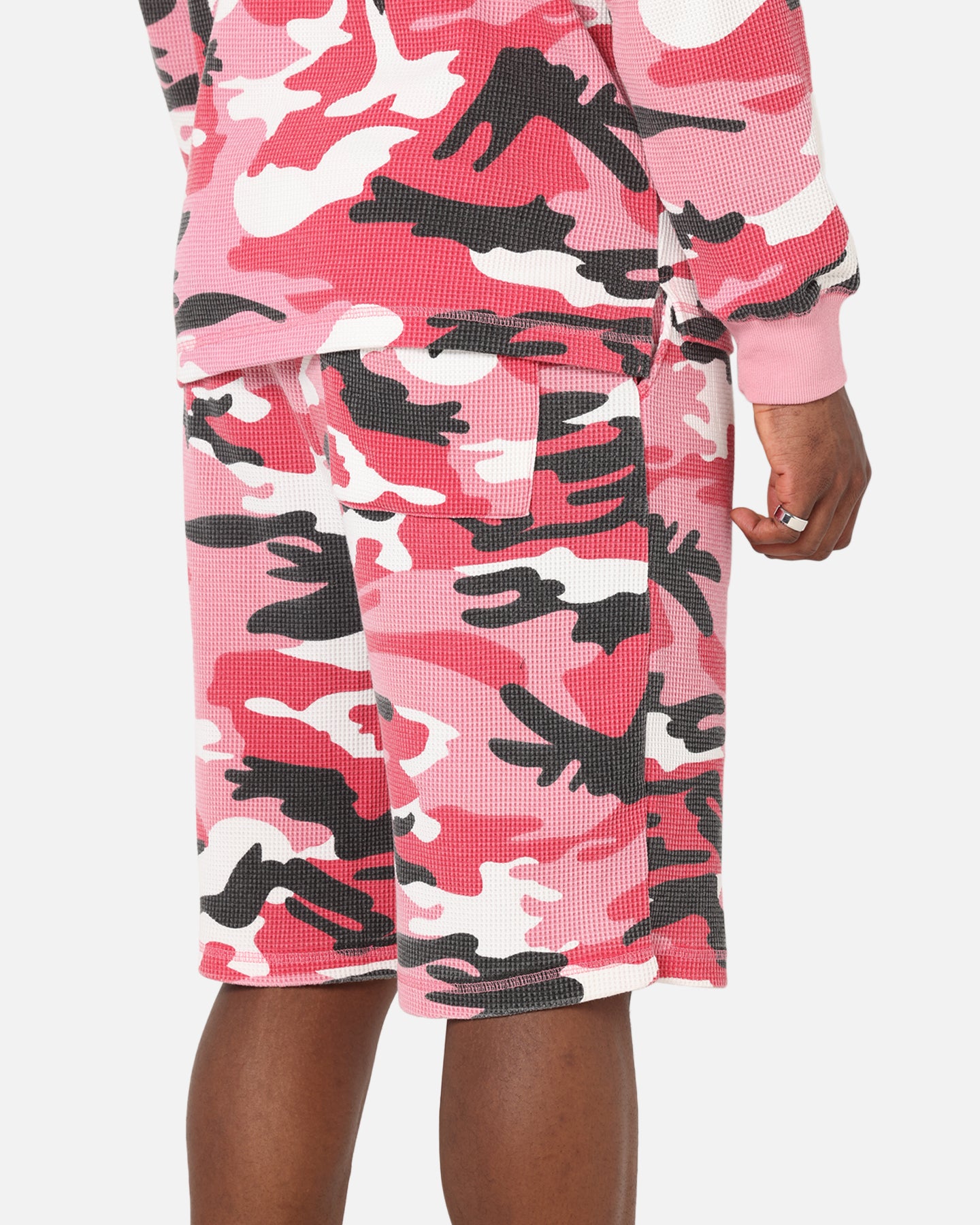 XXIII Printed Thermal Shorts Pink Camo、mySite、zt4zffjzw