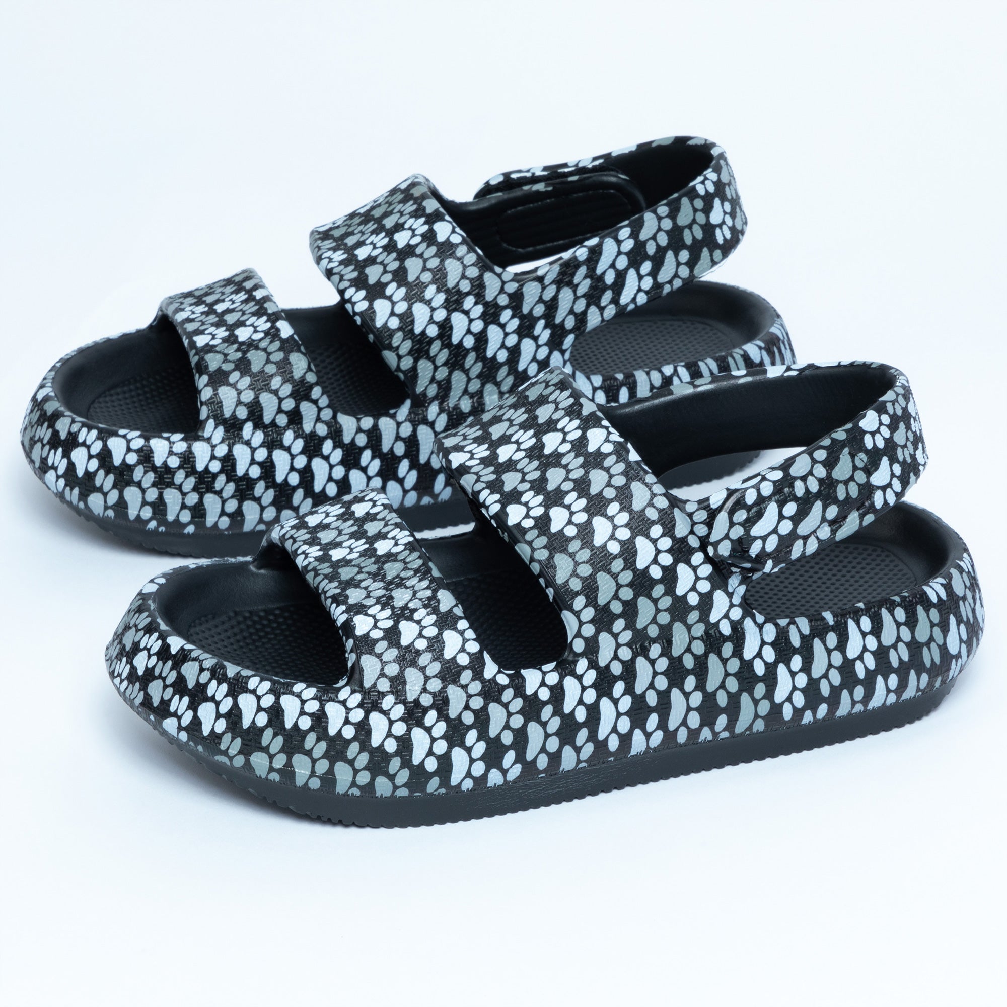 Paw Print Pillow Slingback Sandals、mySite、camillekostekn