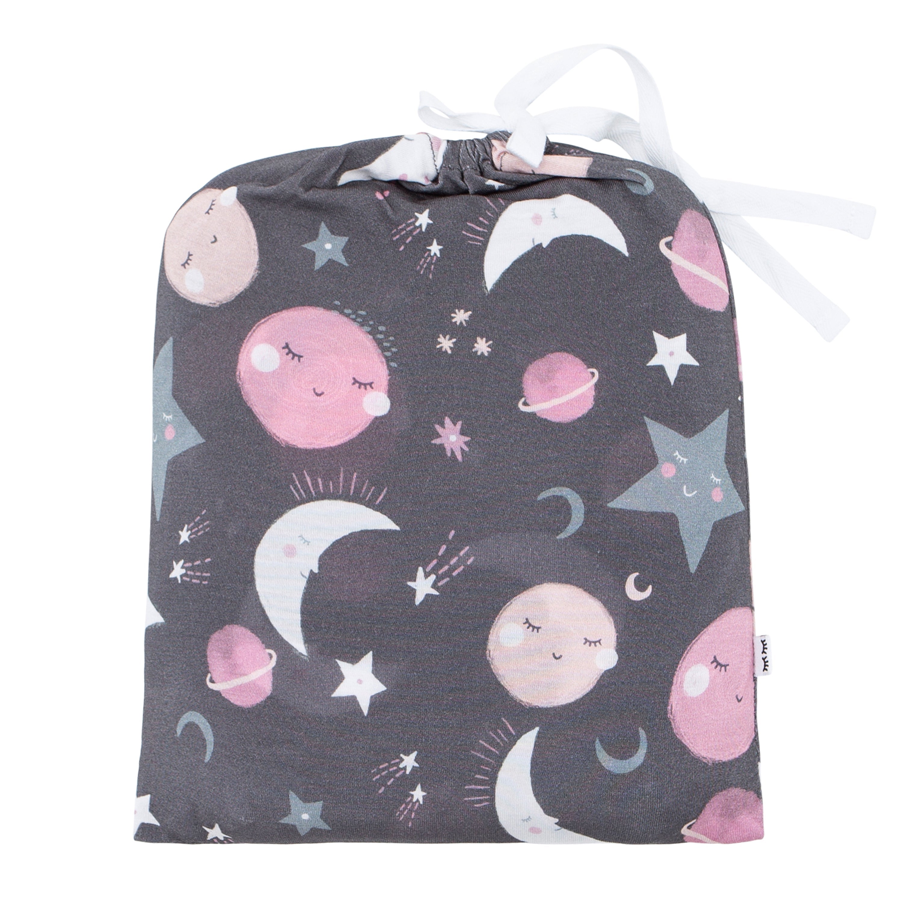  Pink To the Moon & Back Fitted Crib Sheet、mySite、layawaytickets