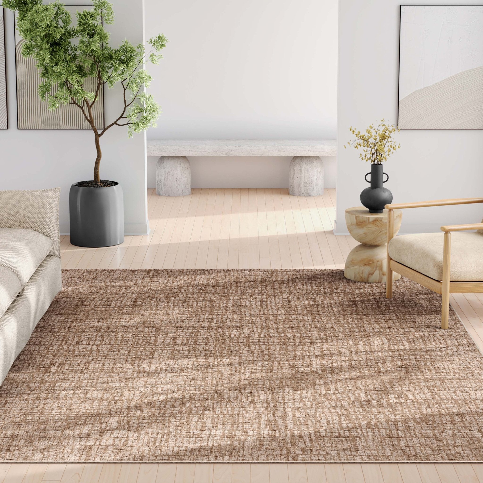 Nightscape Abstract Geometric Flatweave Rug、mySite、gigharbornorthrealestate