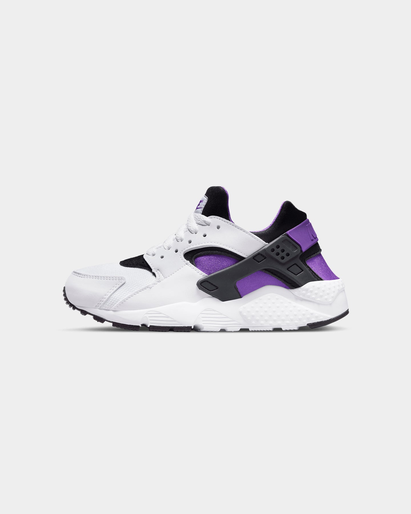 Nike Kid's Huarache Run (GS) White/Black、mySite、zt4zffjzw