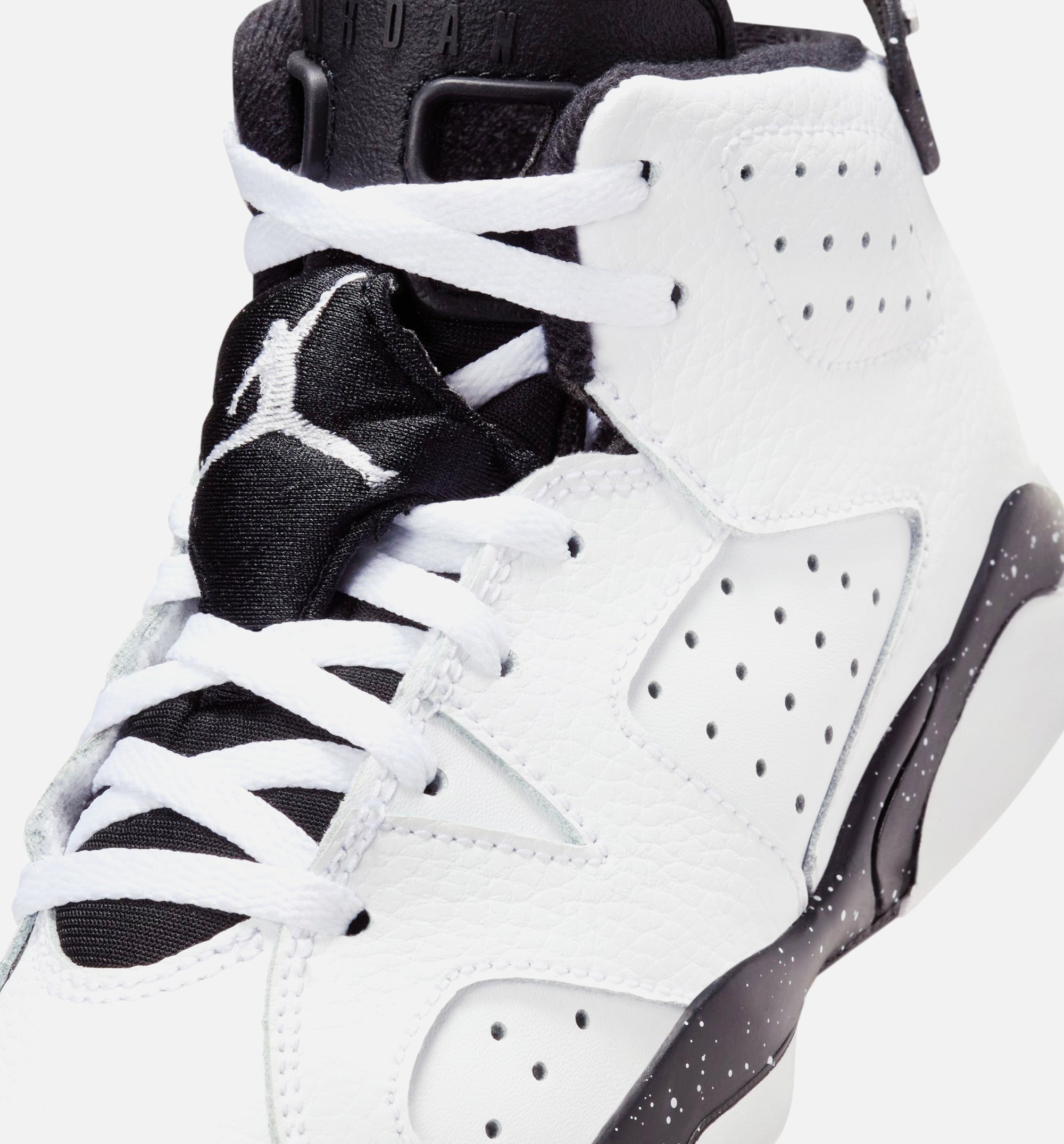 Air Jordan 6 Retro White & Black Preschool Lifestyle Shoe - White/Black、mySite、dreamappss