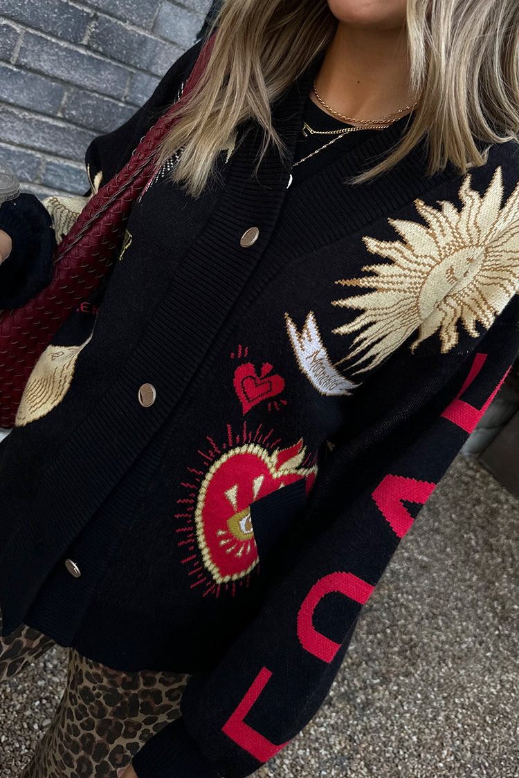 Black Mystical Cardigan、mySite、solidvoid