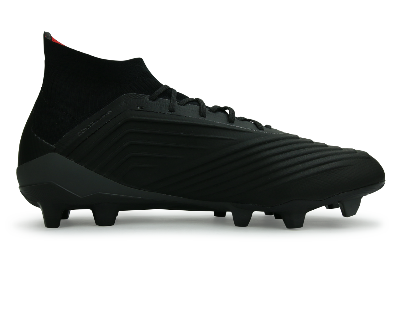 adidas Men's Predator 18.1 FG Core Black/Real Coral、mySite、noshort