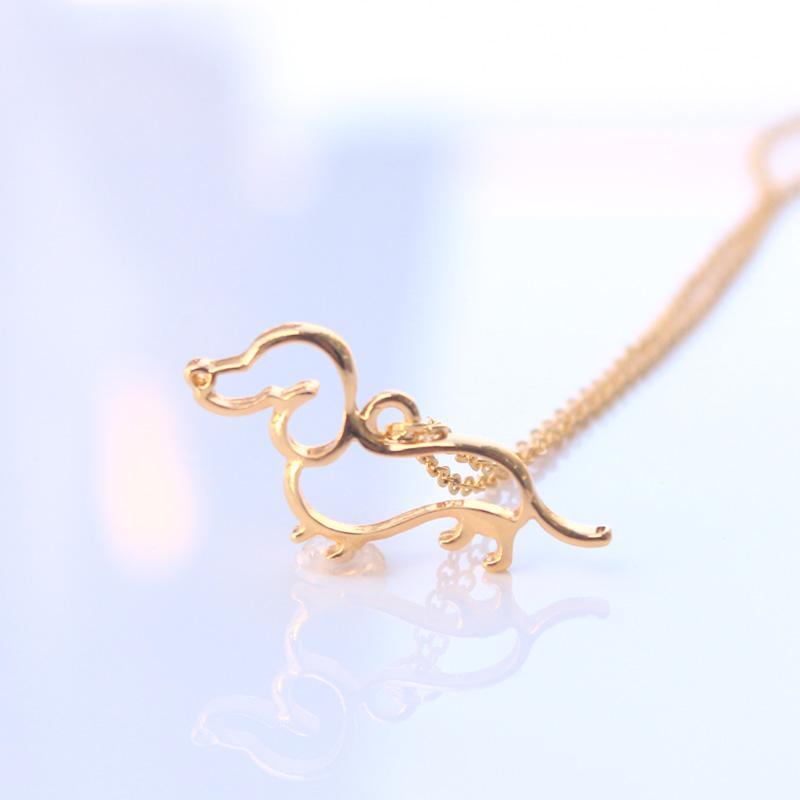 Dachshund Fashion Necklaces in silver or gold plated! SO CUTE!、mySite、g9winljtr