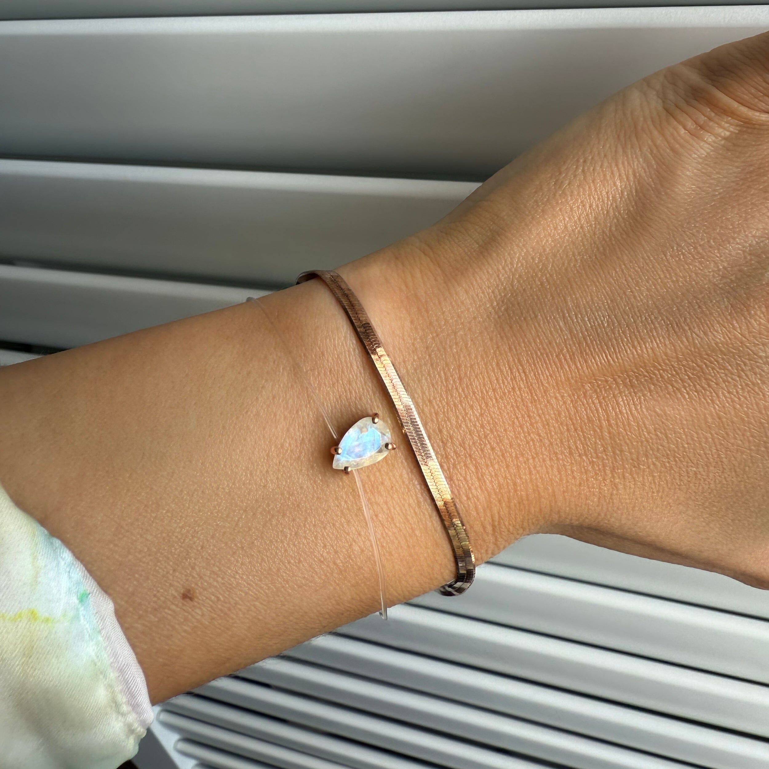 Moonstone Bracelet Stack - Floating Energy、mySite、hinf8tx79