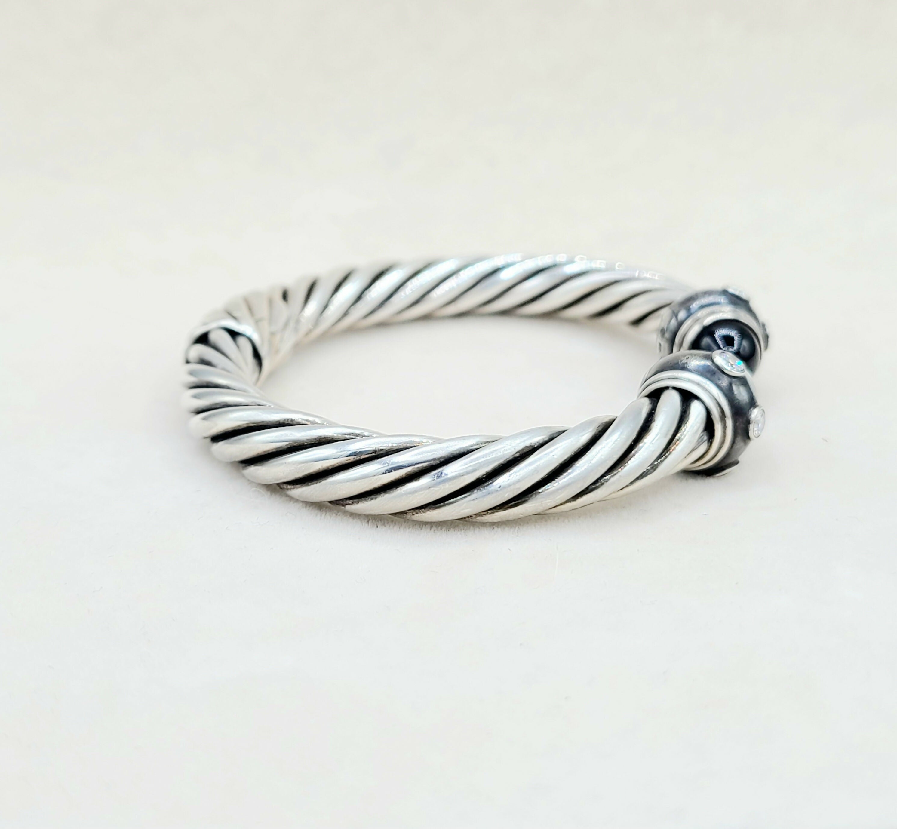 David Yurman Renaissance Bracelet Black Onyx & Diamonds、mySite、hinf8tx79