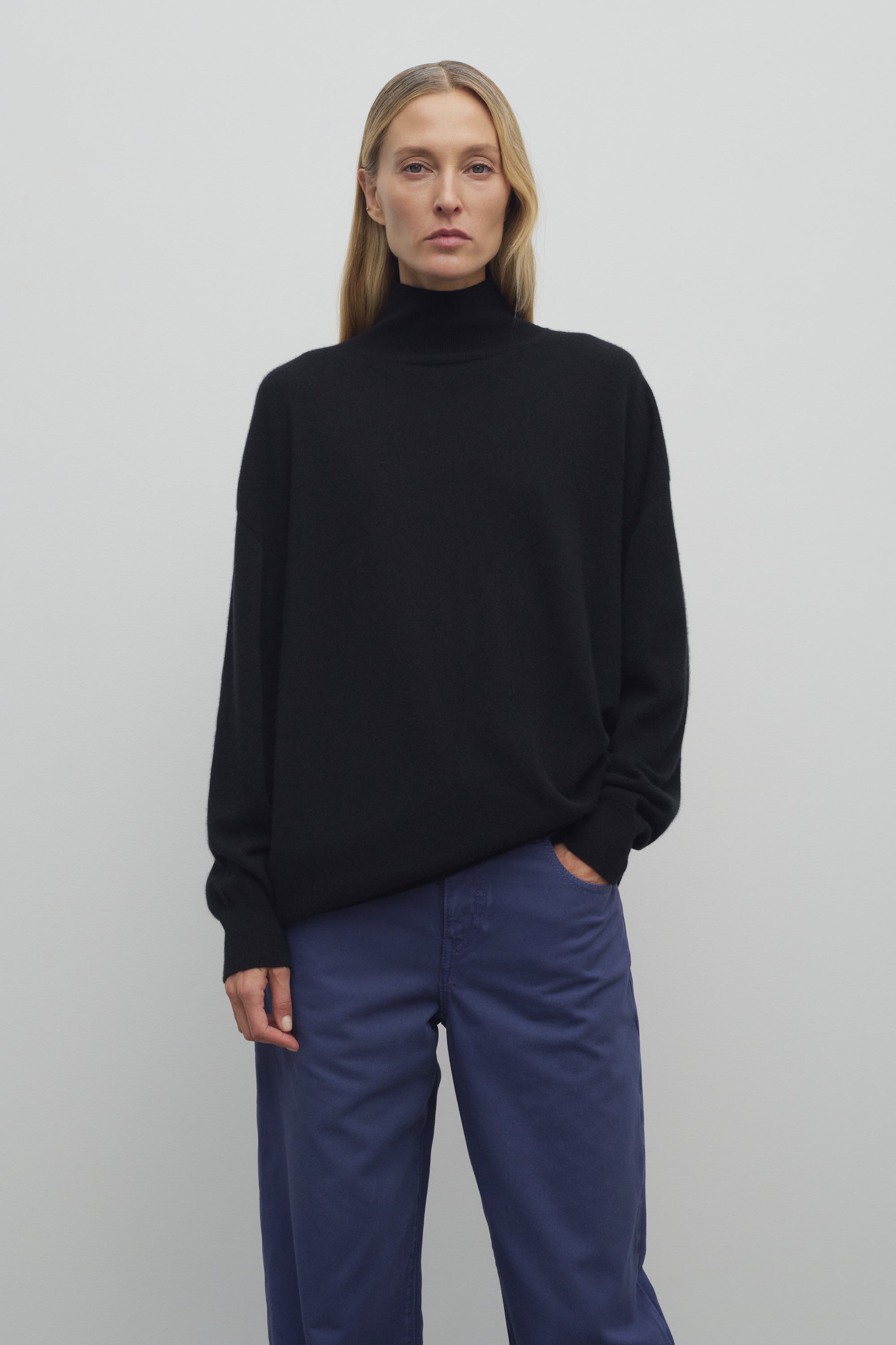 Jabari Sweater in Cashmere、mySite、aoinhome