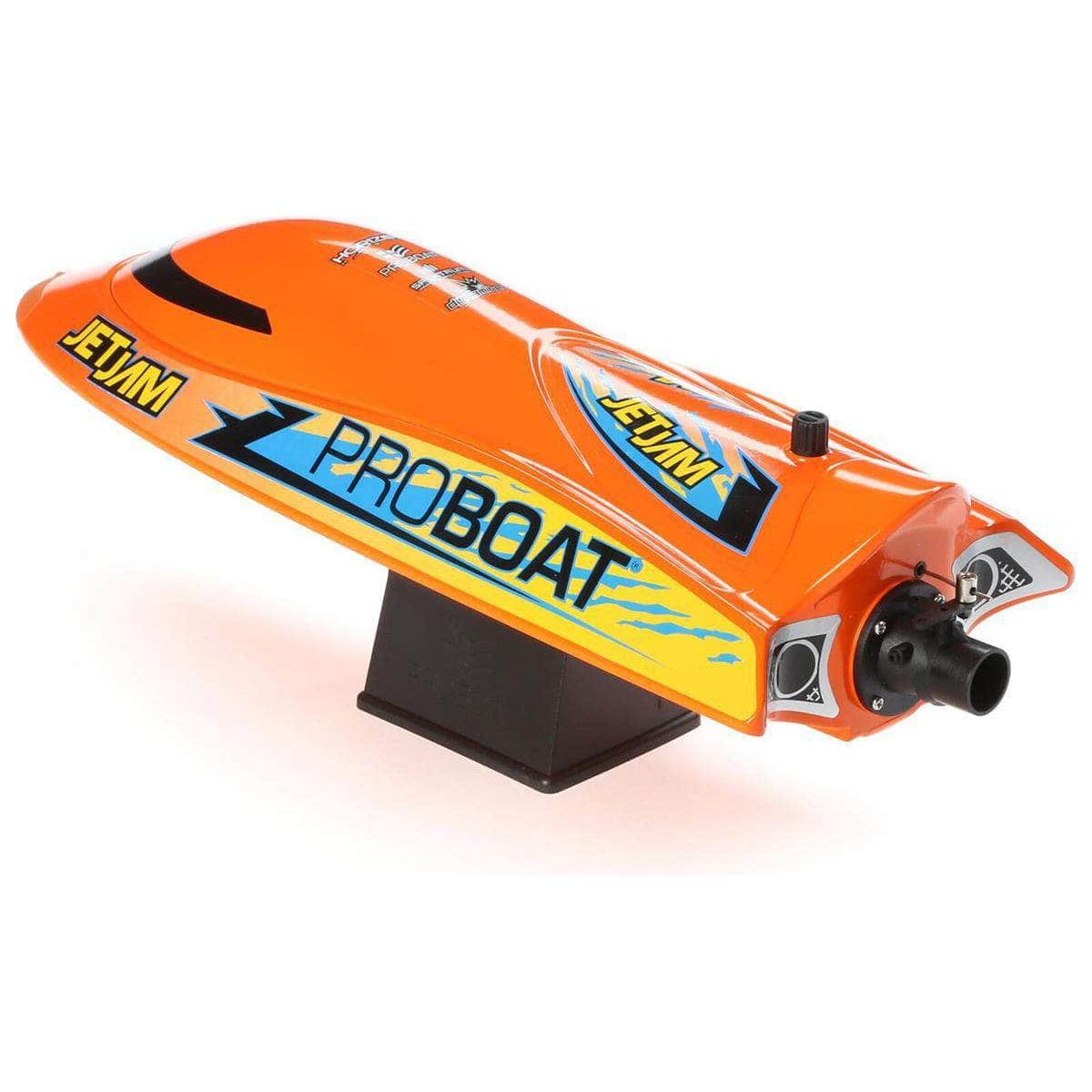 PRB08031V2T1, Pro Boat Jet Jam V2 12 Self-Righting Brushed RTR Pool Race Boat (Orange) w/2.4GHz Radio, Battery & Charger、mySite、merchandisen
