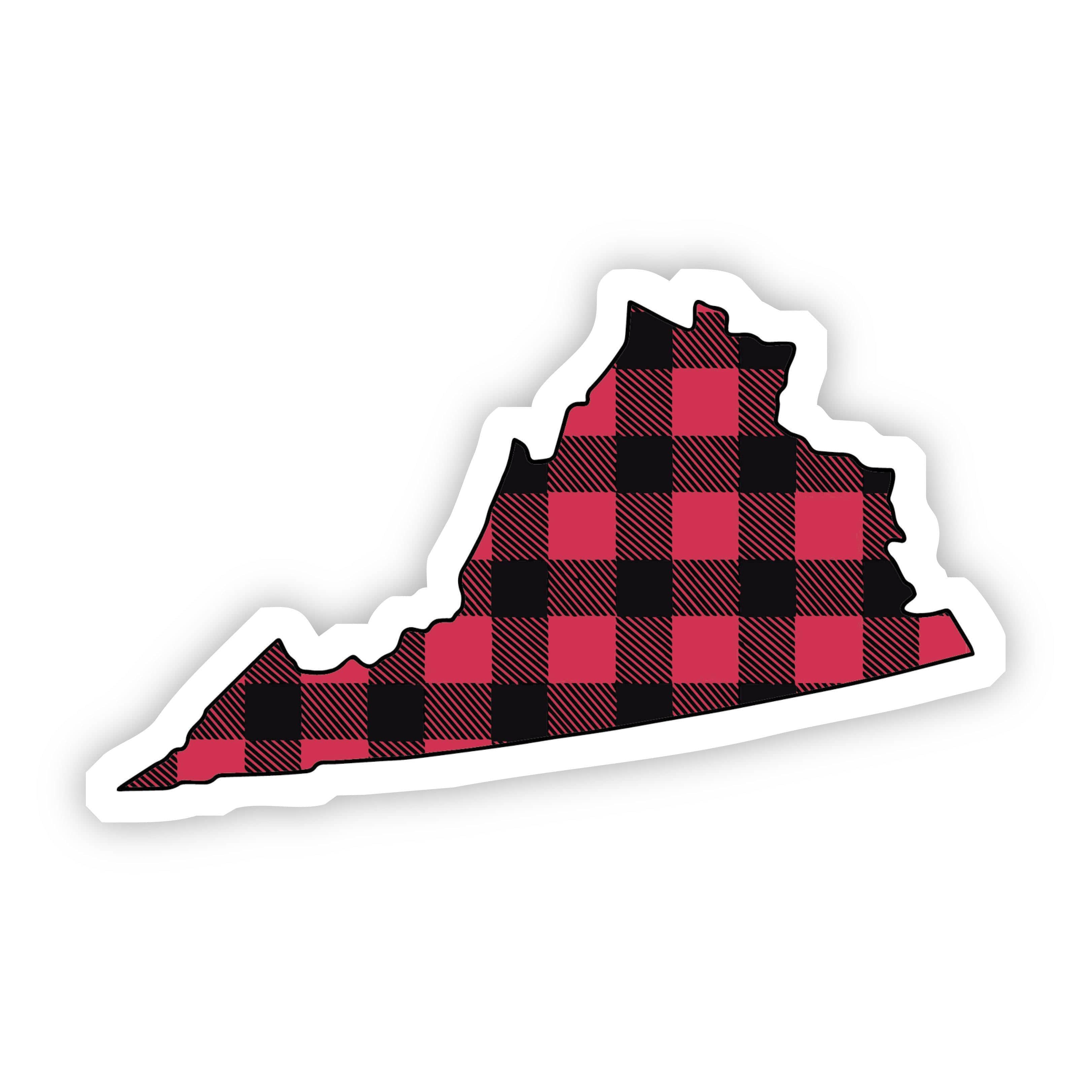  Virginia Flannel Sticker、mySite、elrpsem3k