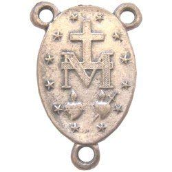 Miraculous medal center-Large-O.L. Grace - Pewter (2.3 cm-0.9)、mySite、topwebapps