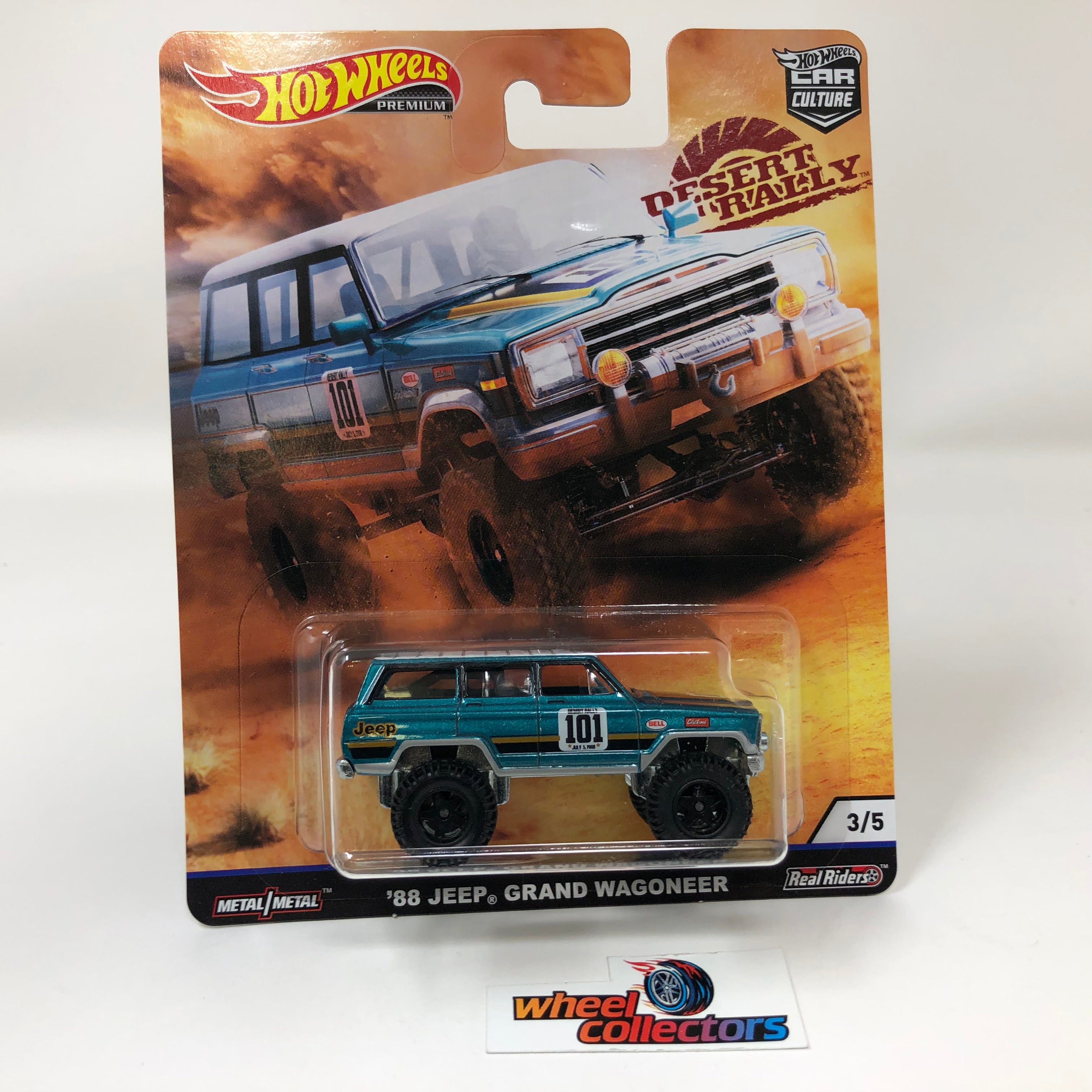 '88 Jeep Grand Wagoneer * Hot Wheels DESERT RALLY Car Culture、mySite、hgirdovlk