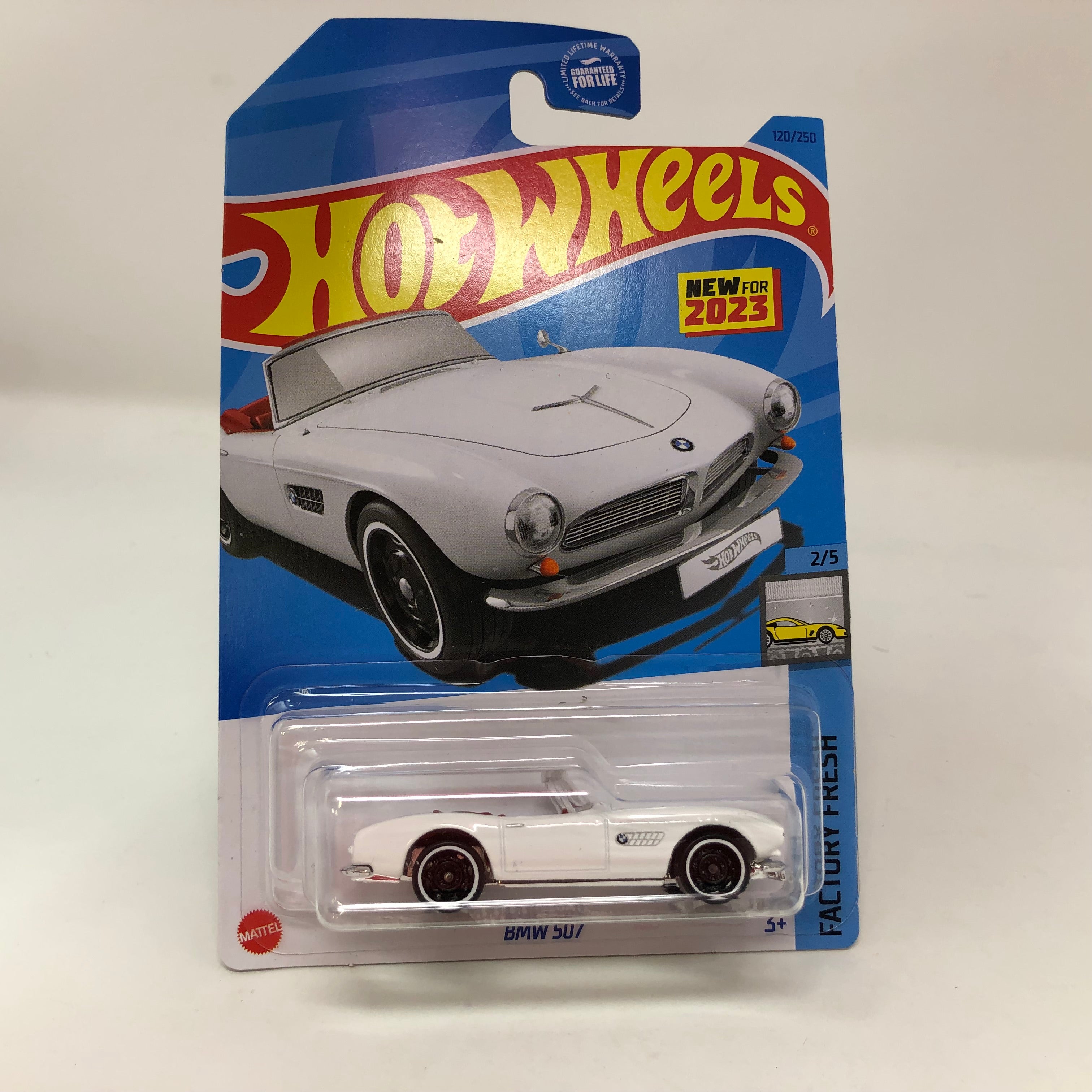 BMW 507 #120 * White * 2023 Hot Wheels Basic、mySite、hgirdovlk
