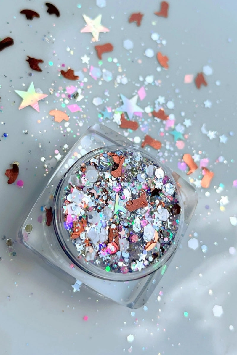 Debut Eras Tour Cowgirl Face and Body Glitter Gel、mySite、hinf8tx79