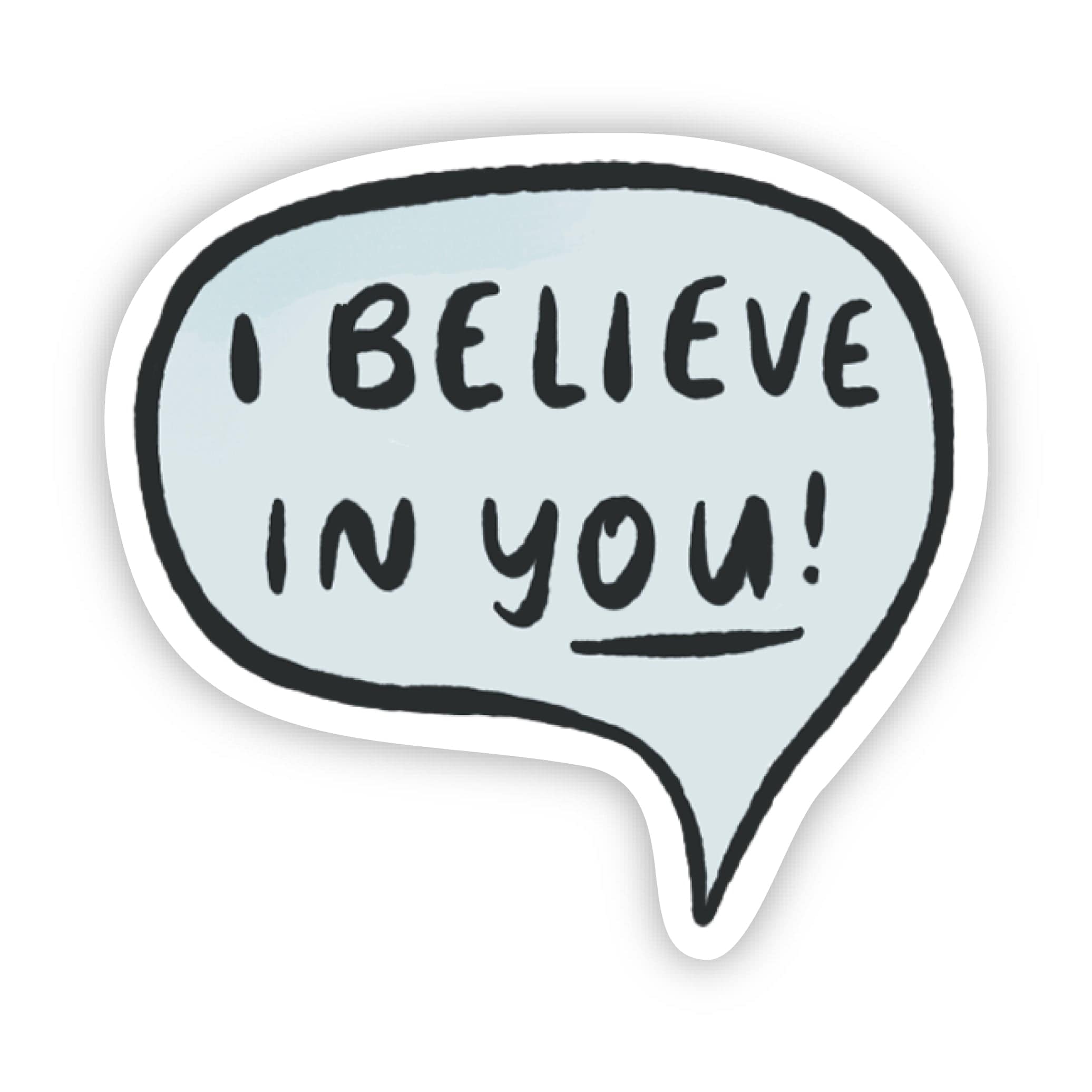  I Believe In You Affirmation Text Sticker、mySite、elrpsem3k