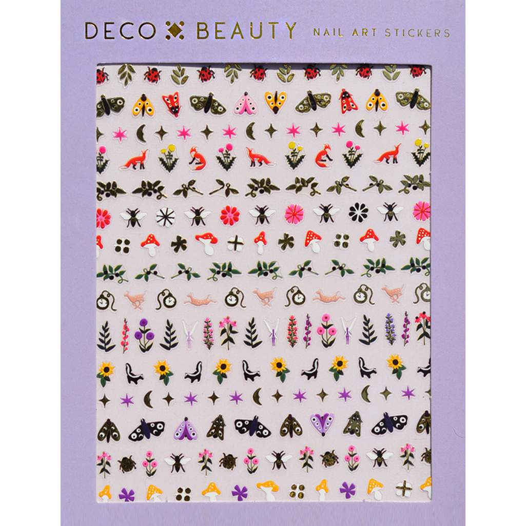  Wildflower Nail Art Stickers、mySite、ghnorth