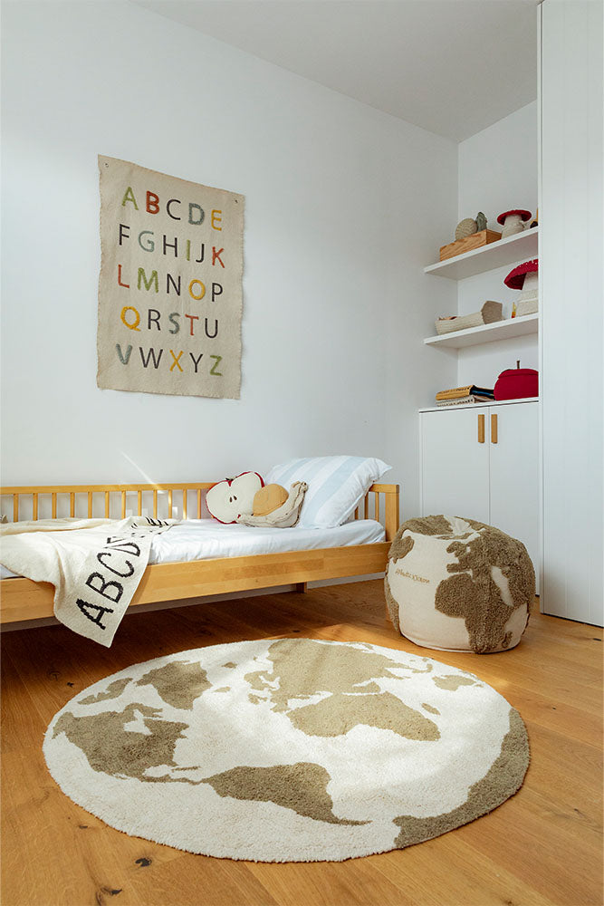 RugCycled washable rug World Map、mySite、gigharbornorthrealestate