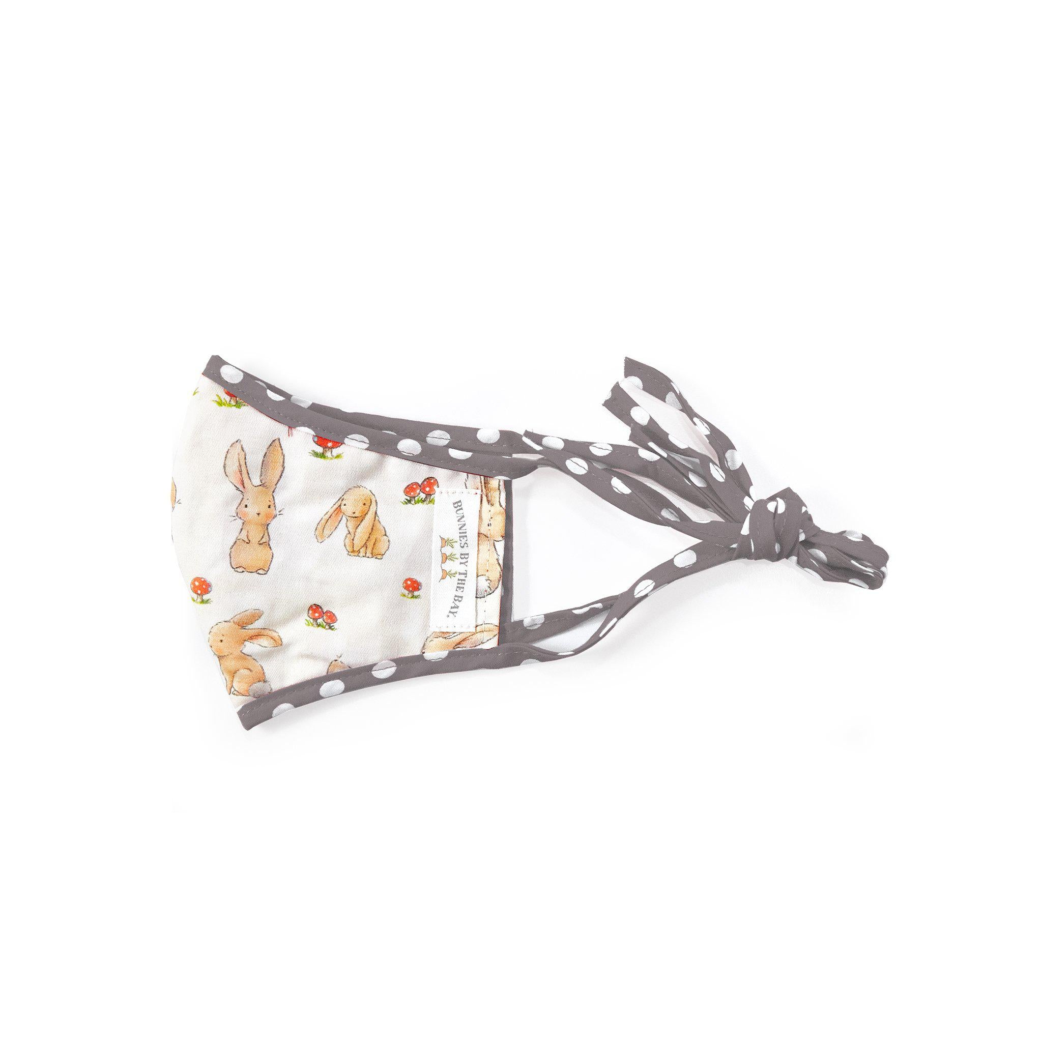 RETIRED - Harey the Bunny Rabbit Cloth Face Mask for Adults and Kids、mySite、g9winljtr