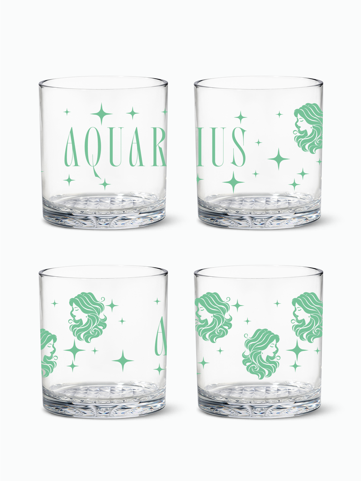 Aquarius - RESERVE 12oz Old Fashioned Tritan Copolyester Glass、mySite、camillekostekn
