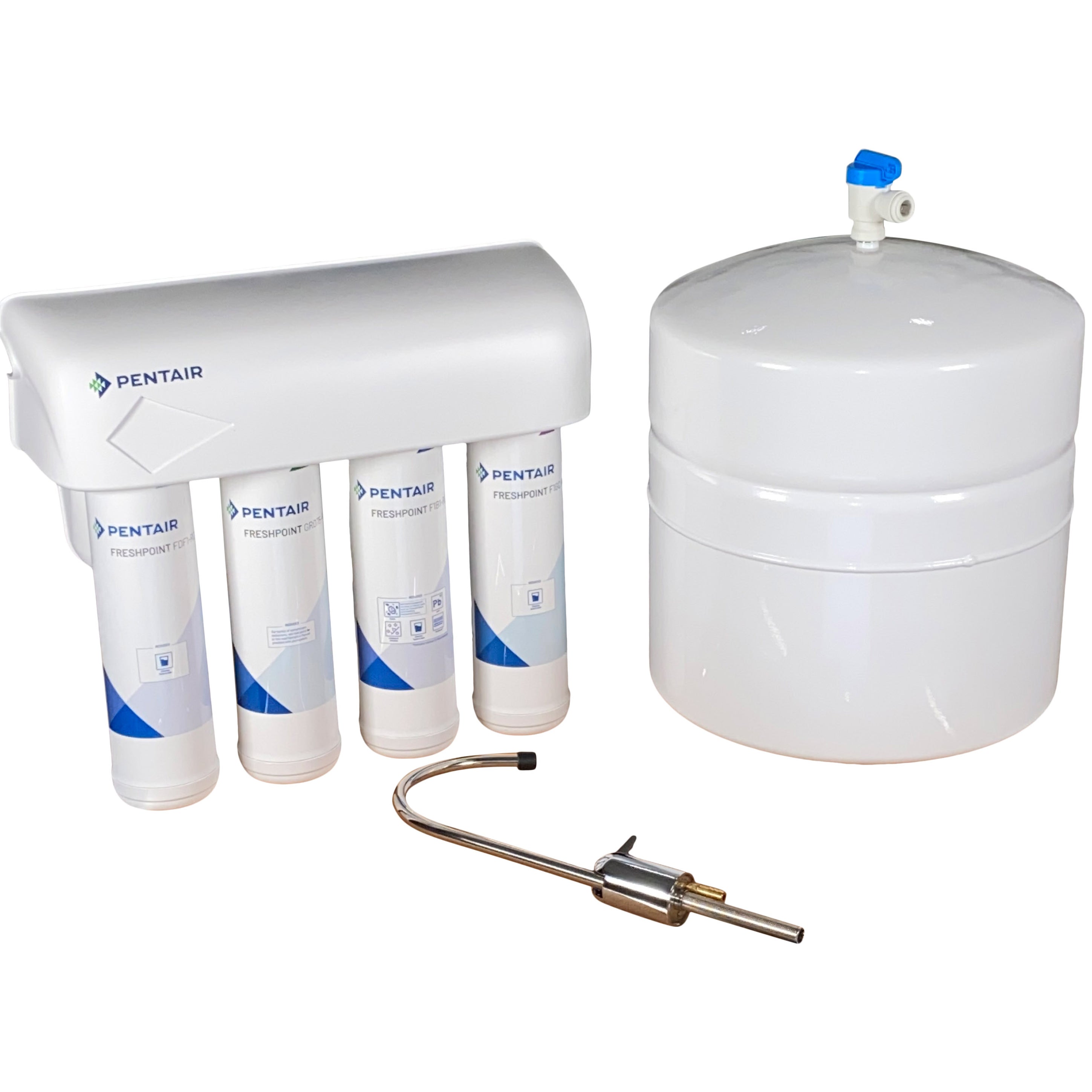 HUM Easy / Pentair Freshpoint 75 gpd High Efficiency NSF Certified Reverse Osmosis System、mySite、noshort